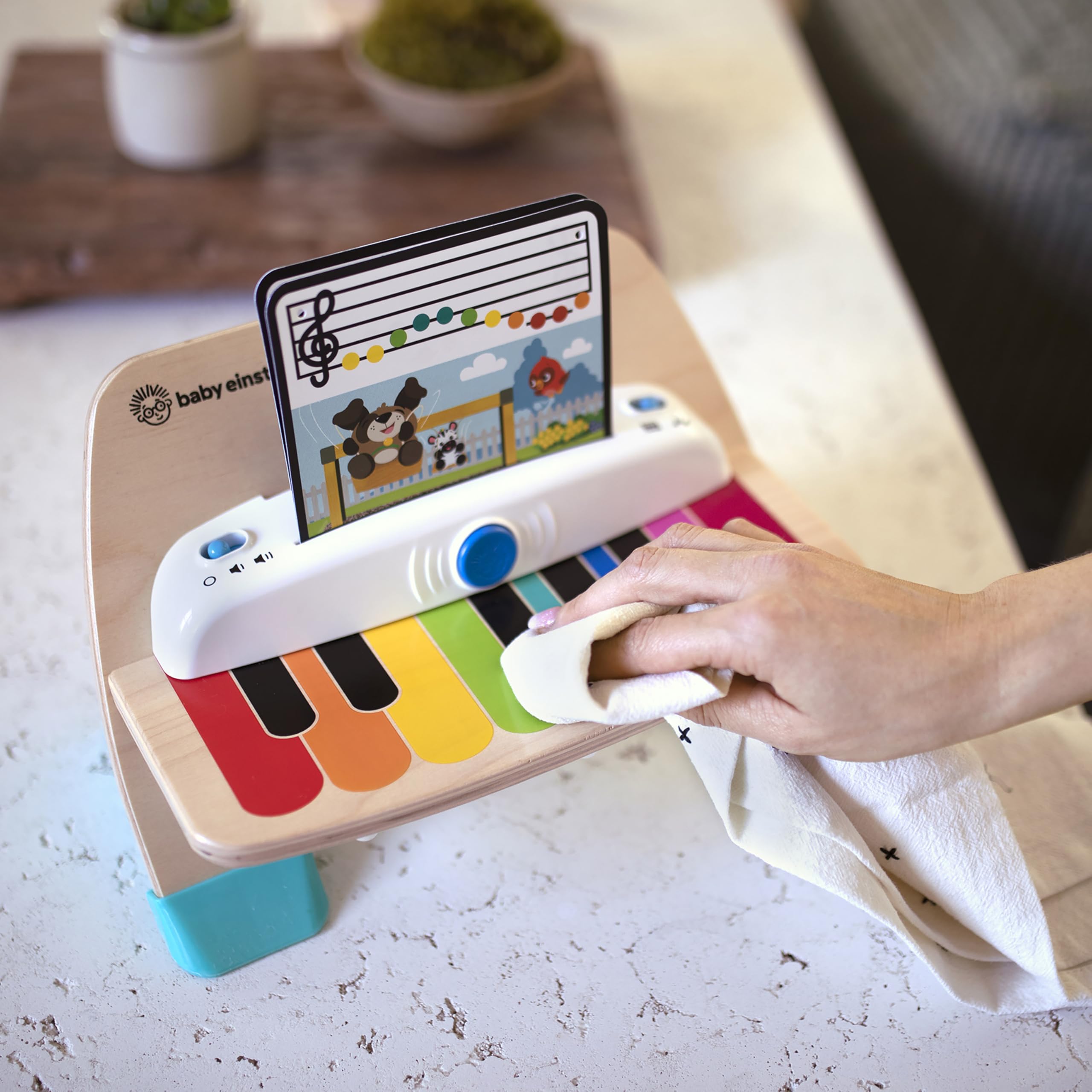 Baby Einstein Hape Magic Touch Piano - Wooden Musical Toy for Toddlers 6-36 Months 11
