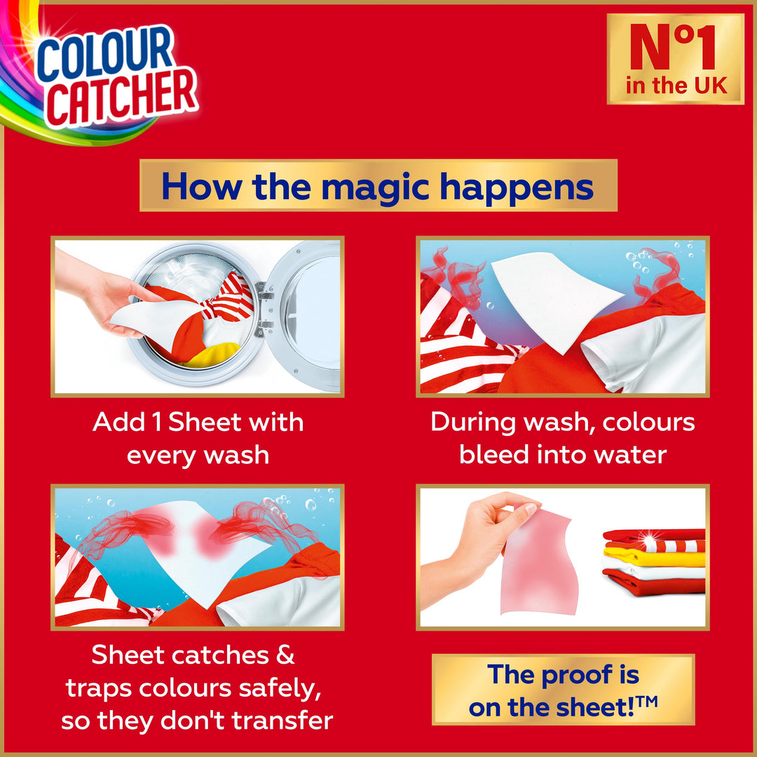 Dylon Colour Catcher Max Protection 40pk Laundry Sheets
