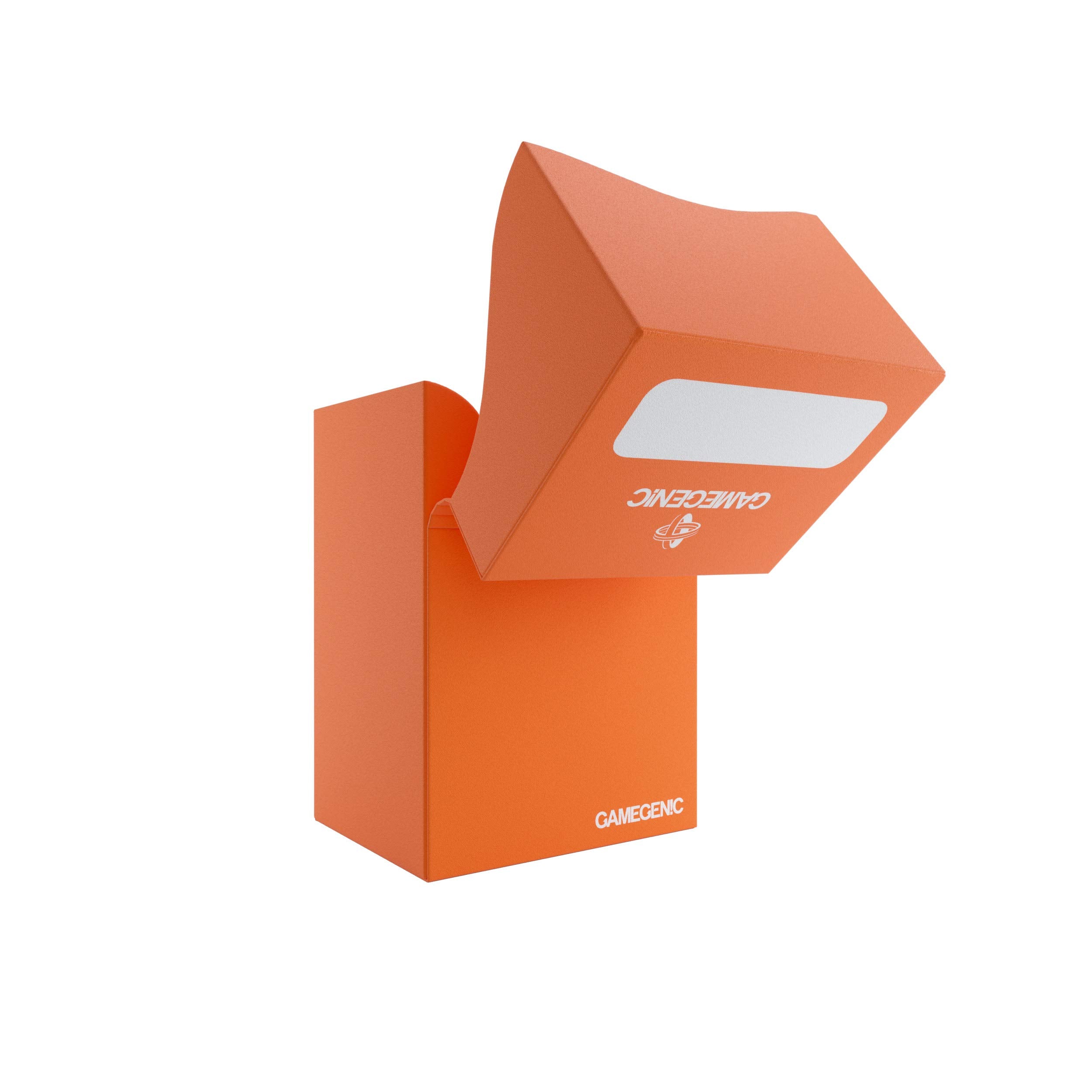 Gamegenic 80-Karten-Deckhalter – Orangefarbene TCG-Aufbewahrung für Magic, Pokémon, Yu-Gi-Oh! 5
