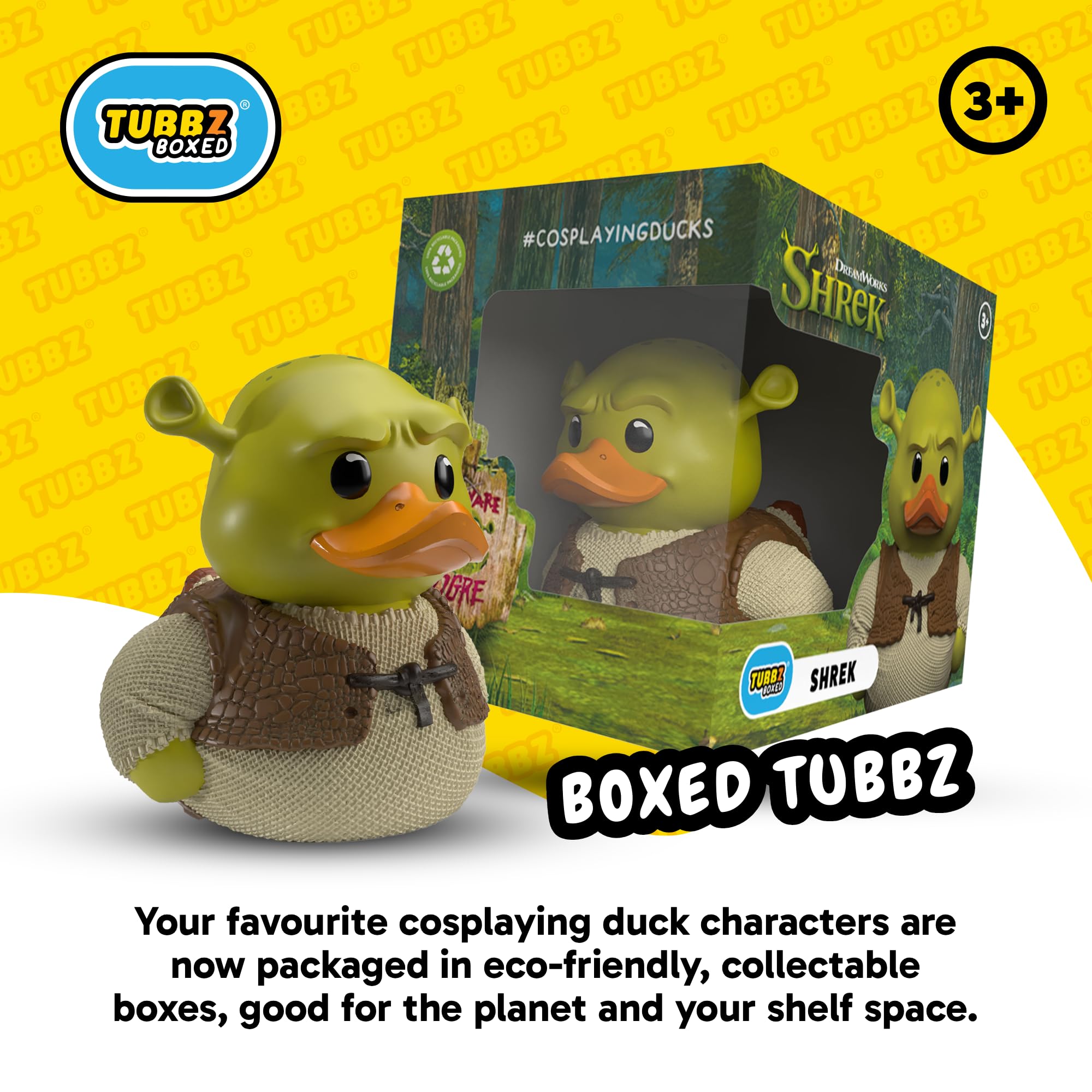 TUBBZ Looney Tunes - Tazmanian Devil Cosplaying Rubber Duck Collectible Figure | 3.54 in 3