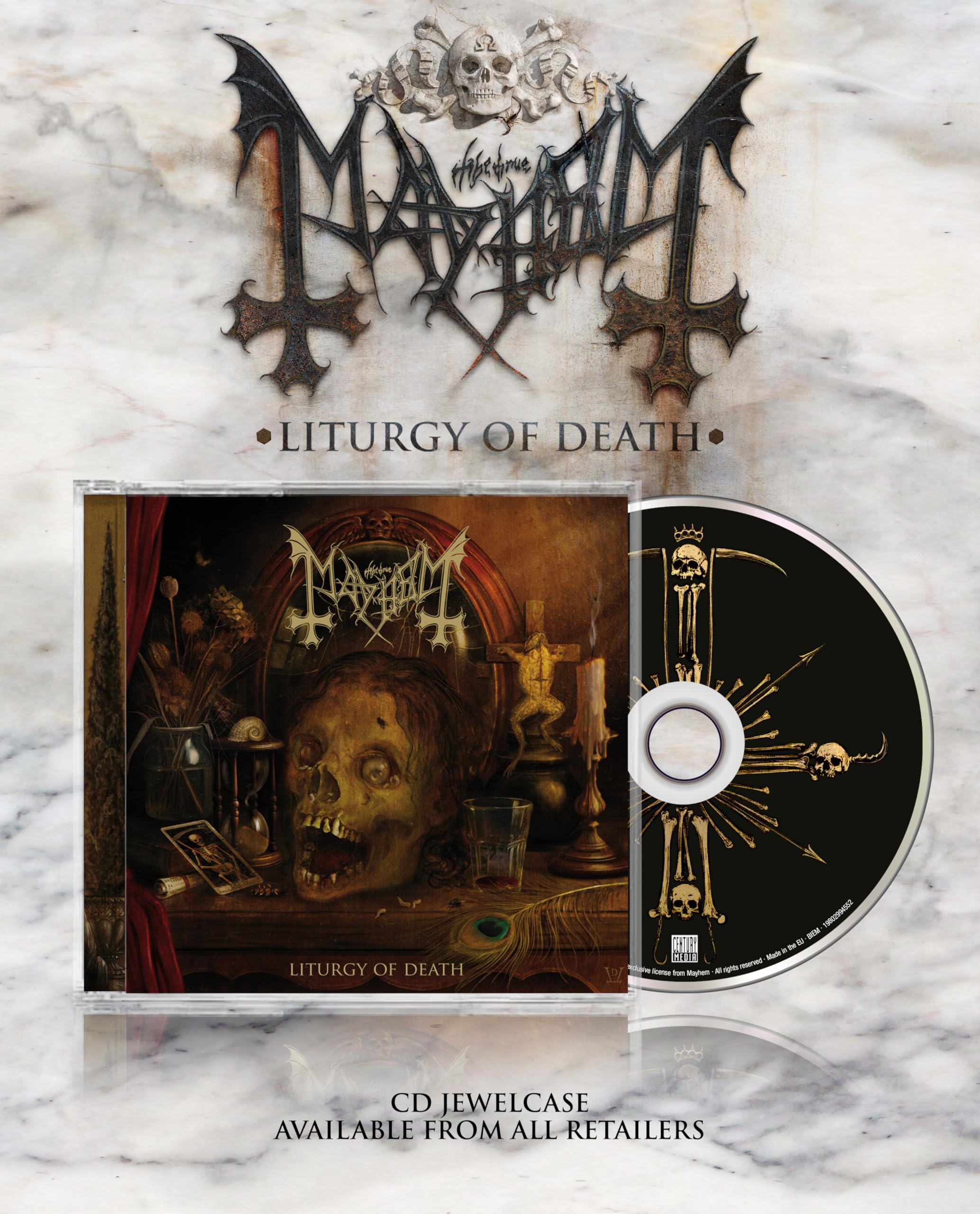 Mayhem - Liturgy of Death [Audio CD]
