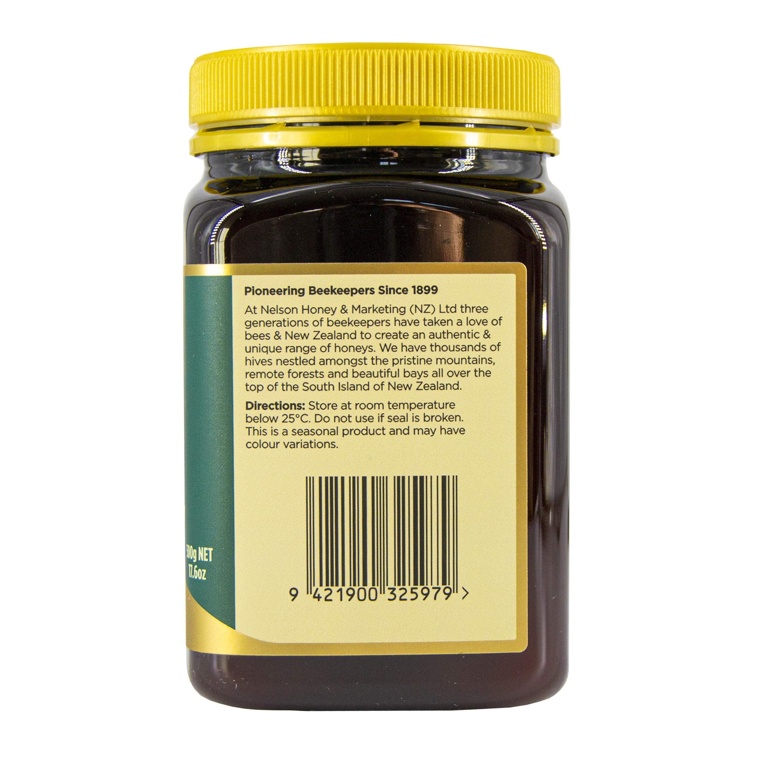 Nelson Honey New Zealand Classic Manuka Honey 30+ MGO | Maintenance Grade | 500 g 2