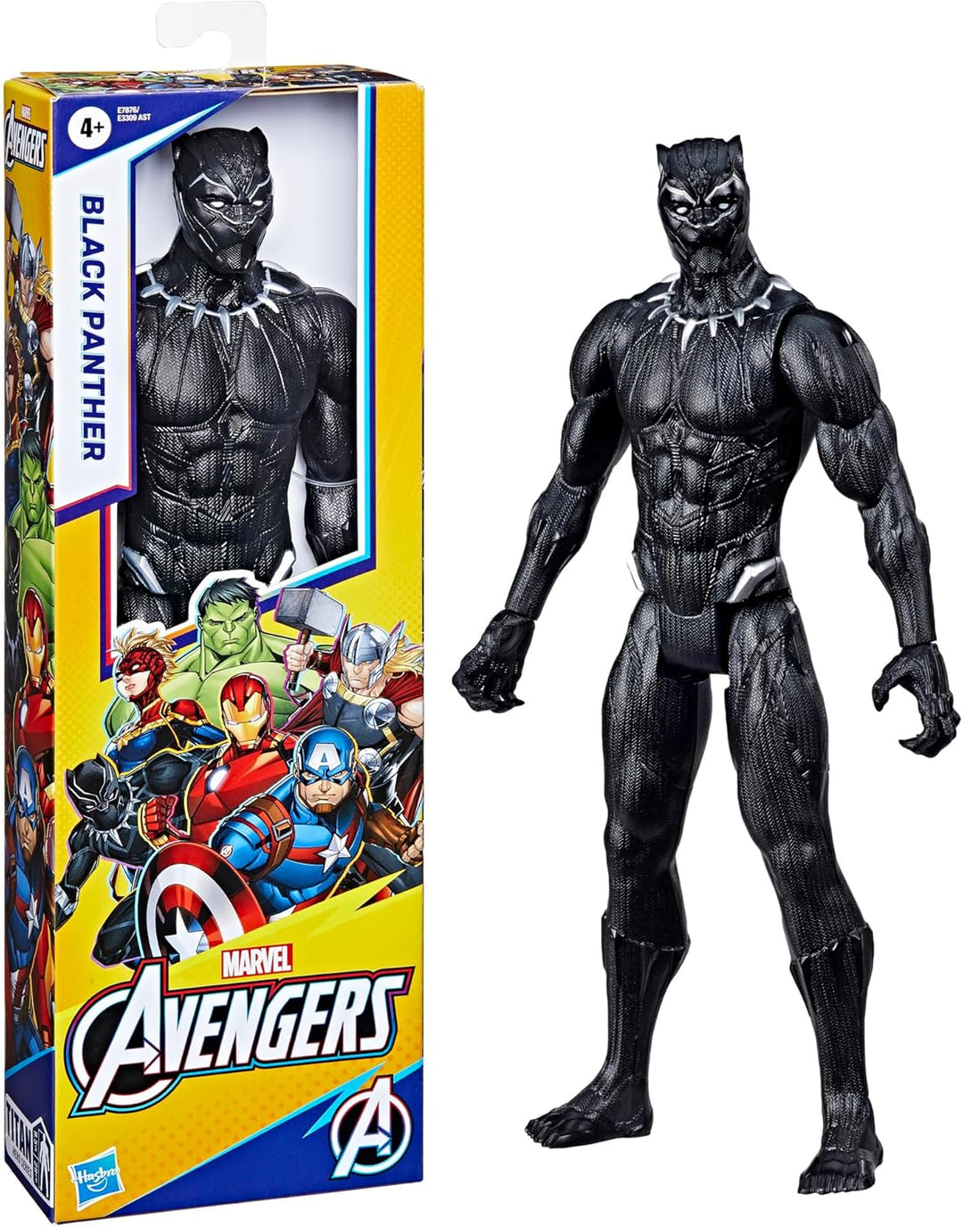 Marvel Avengers Titan Hero Series Black Panther 12” Action Figure