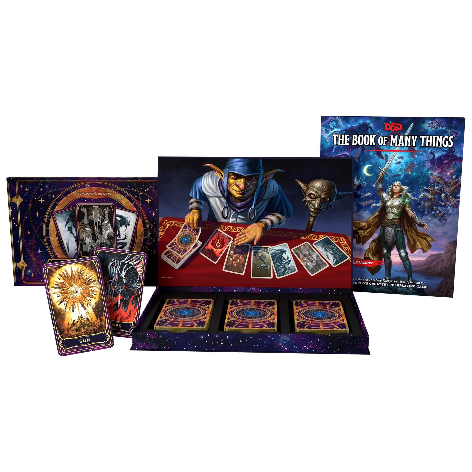 Dungeons & Dragons The Deck of Many Things - Includes Book of Many Things | 66 Cards 1