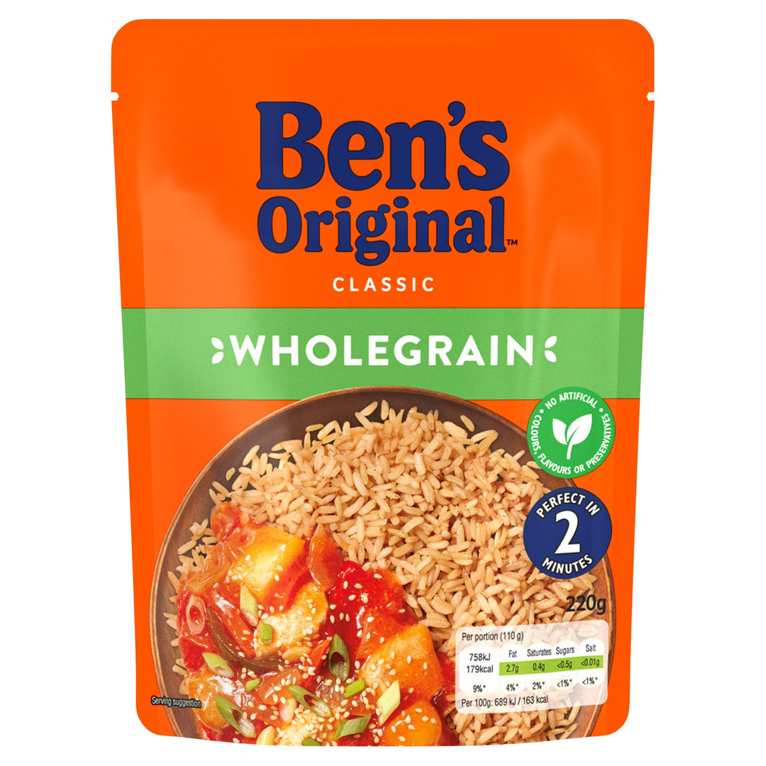 Ben's Original Wholegrain Microwave Rice, 220g