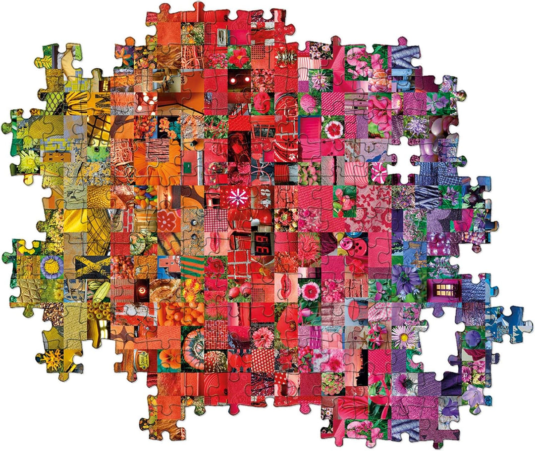 Clementoni High Quality Collection Colour Boom Collage - 1000-Piece Jigsaw Puzzle (39595)