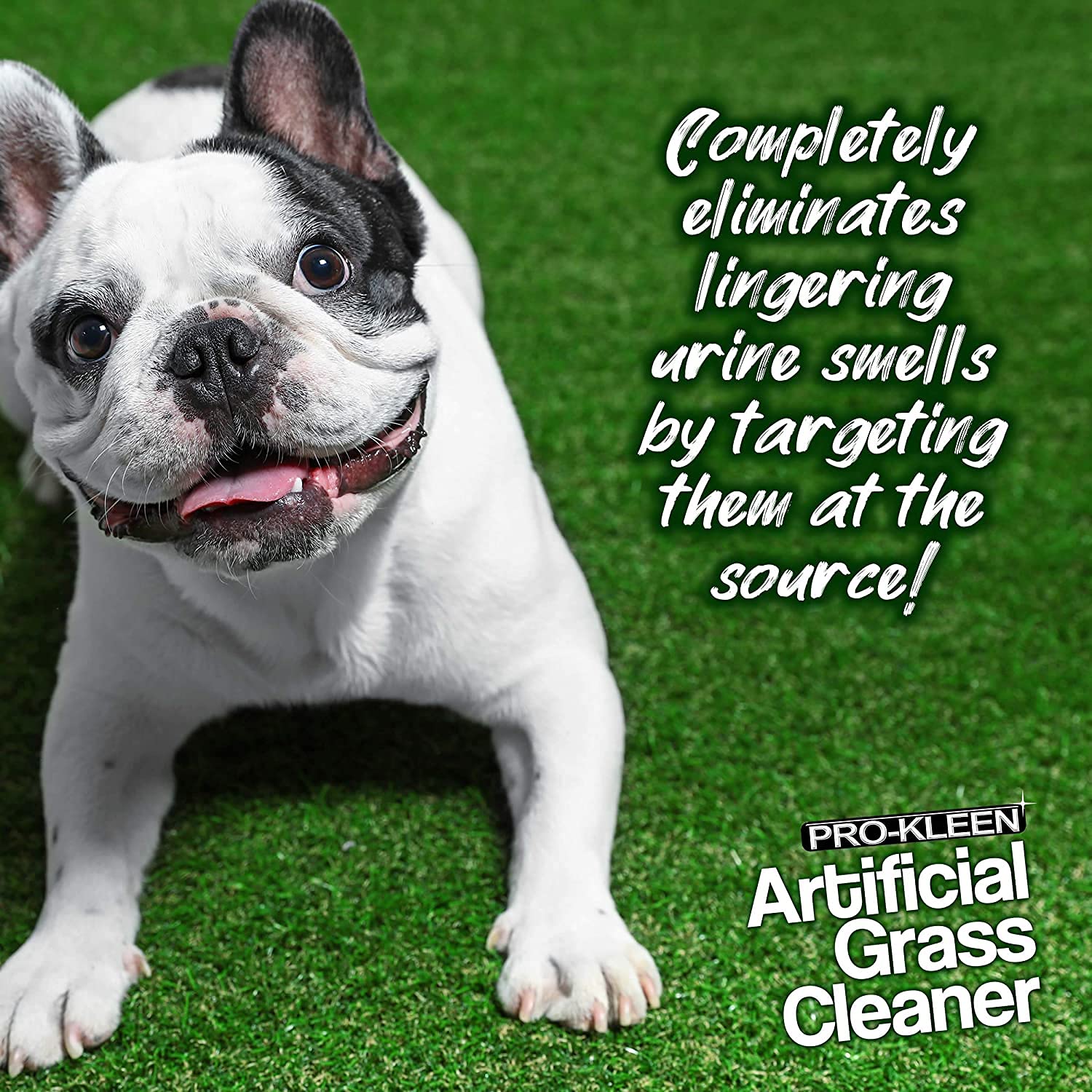 Pro-Kleen Artificial Grass Cleaner - 3-in-1 Formula, Pet Odour Eliminator, 1L 5