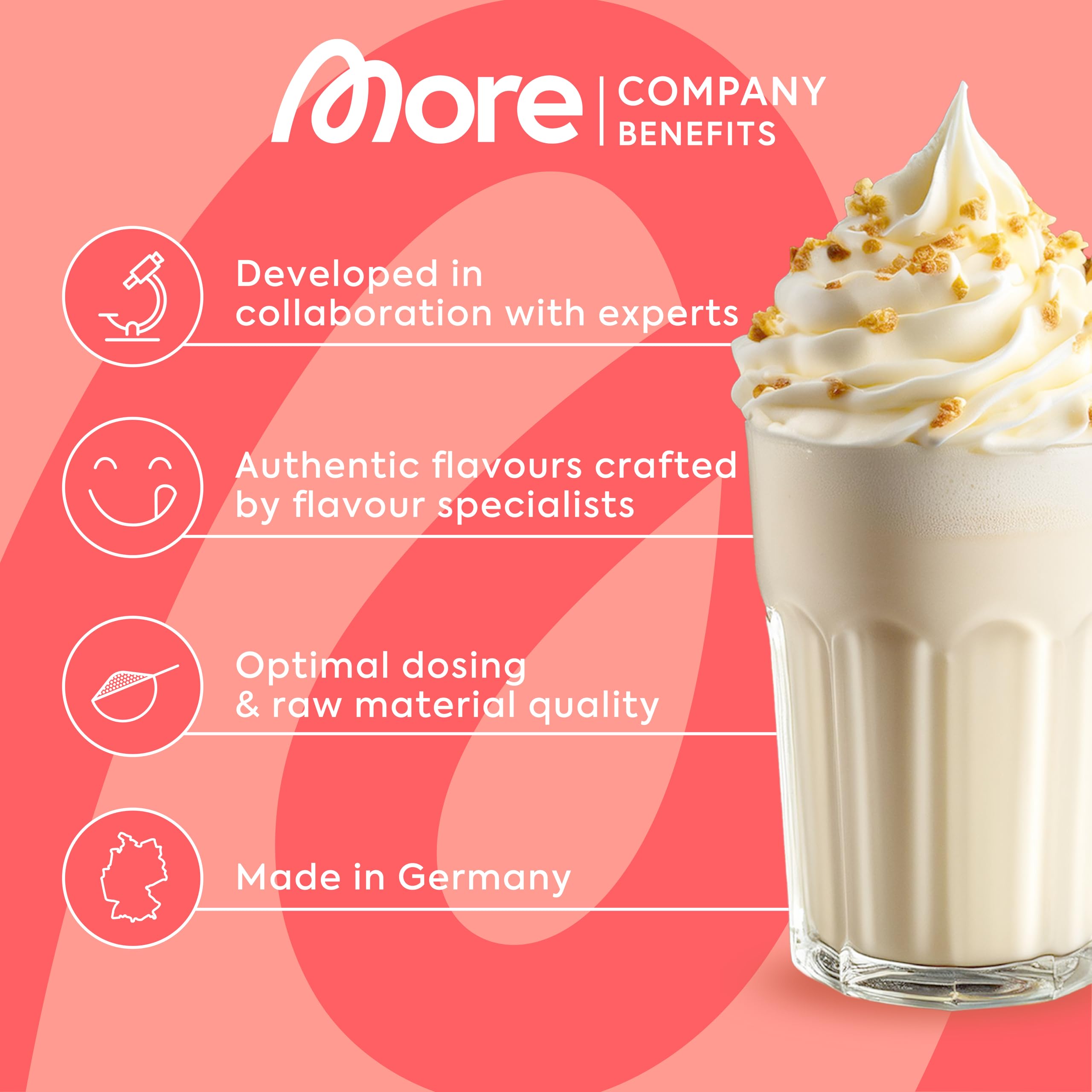 MORE Nutrition Chunky Flavour Strawberry Perfection 150g 4