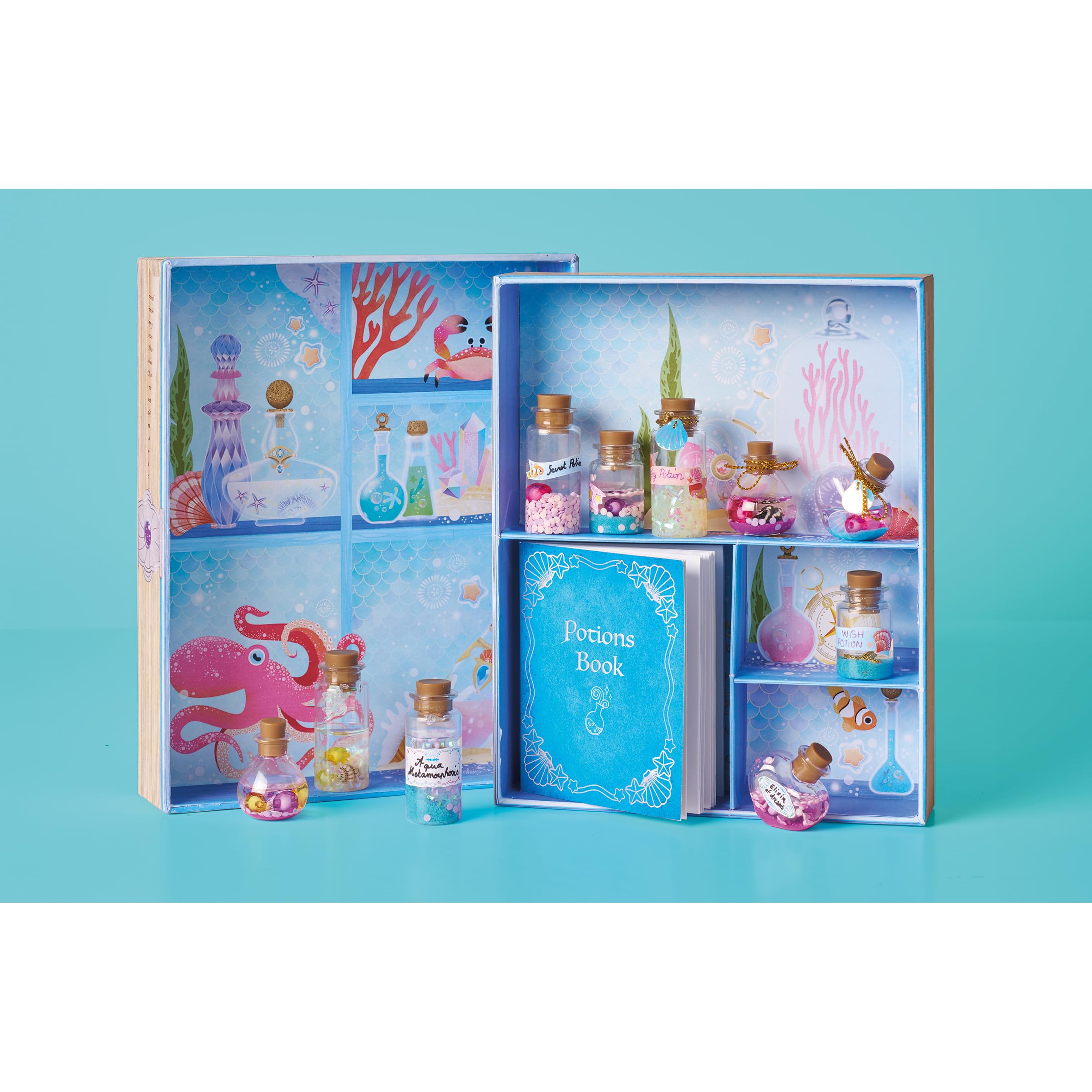 Janod Magic Ocean - My Magic Potions Craft Kit for Kids - Ages 7-12 2