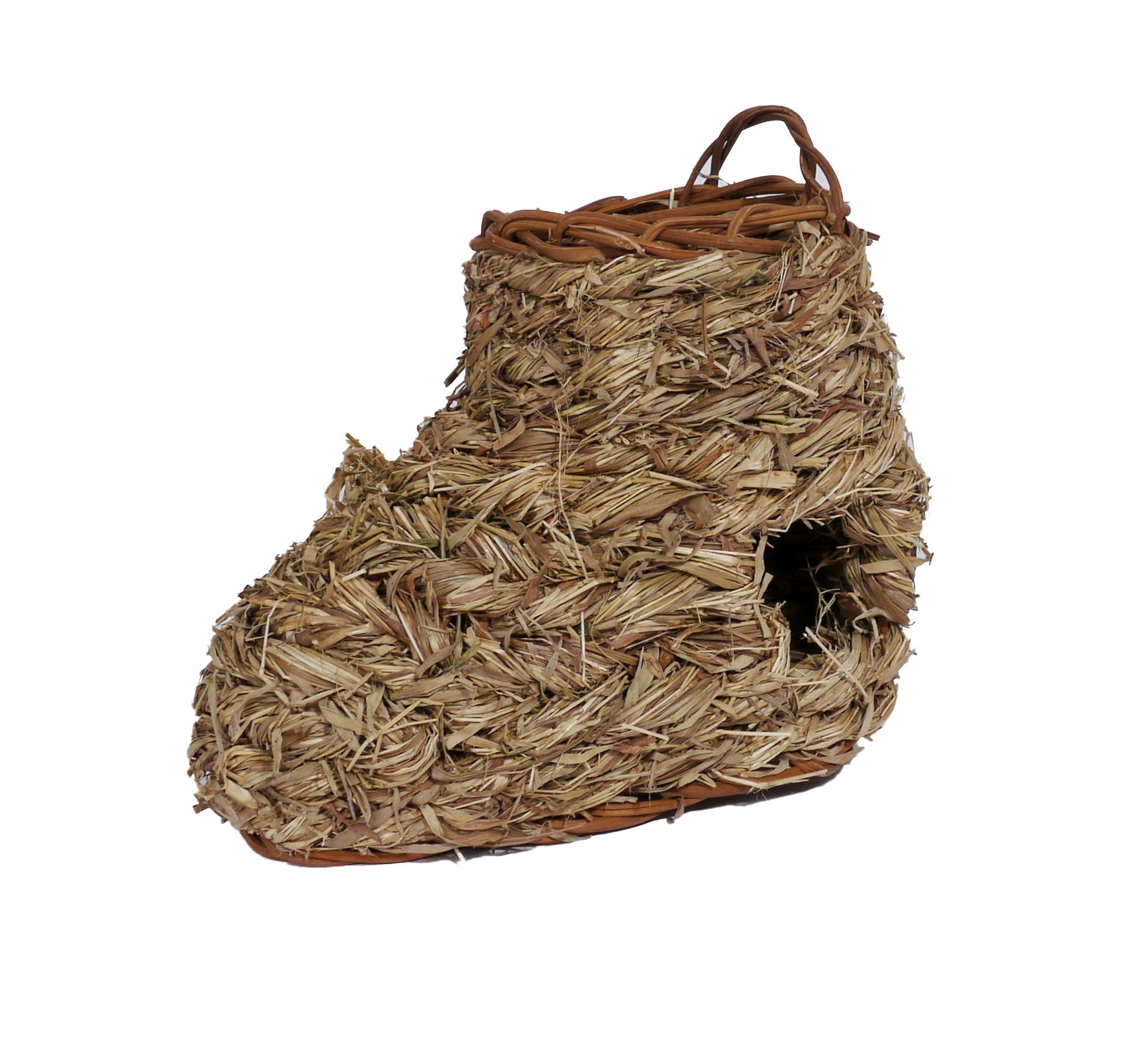 Rosewood Naturals Woven Play 'N' Hide Boot - Natural Chew Toy & Hideout for Hamsters, Gerbils, Mice & Rabbits 1