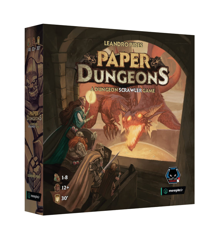 Alley Cat Games Paper Dungeons Board Game