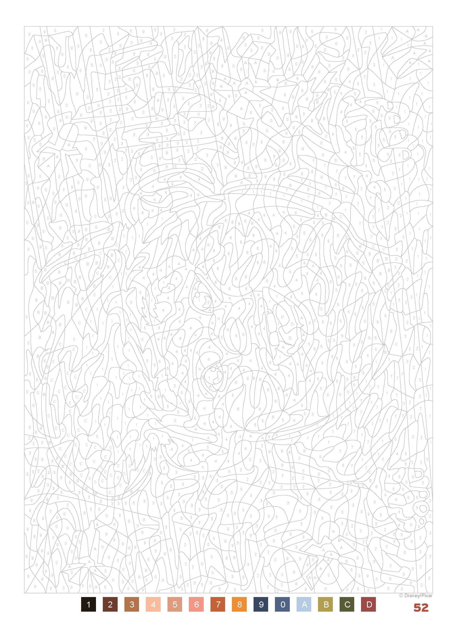 HACHETTE HEROES Mystery Colouring - Pixar: Reveal Iconic Disney Characters | Paperback | English