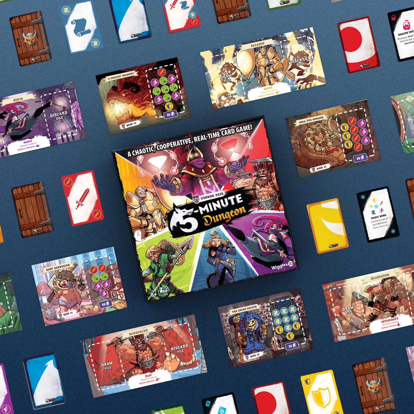 Asmodee 5 Minute Dungeon Card Game for 2-5 Players, Ages 8+ 3