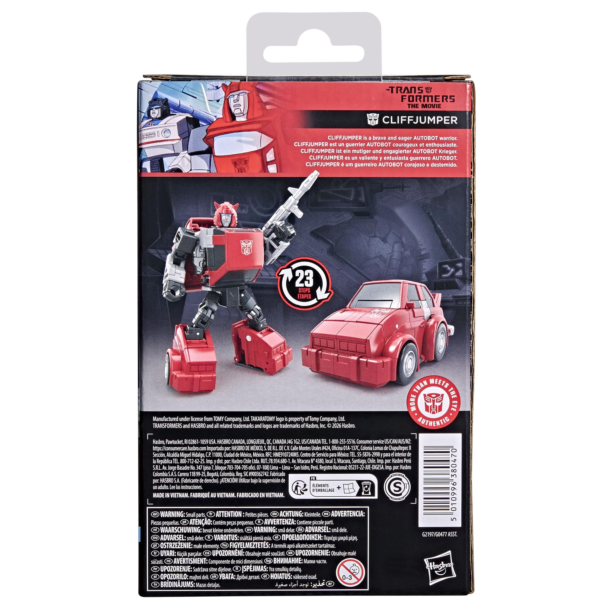 Transformers Studio Series Cliffjumper Deluxe Class Action Figure | 10 cm (4 in) | Ages 8+ 6