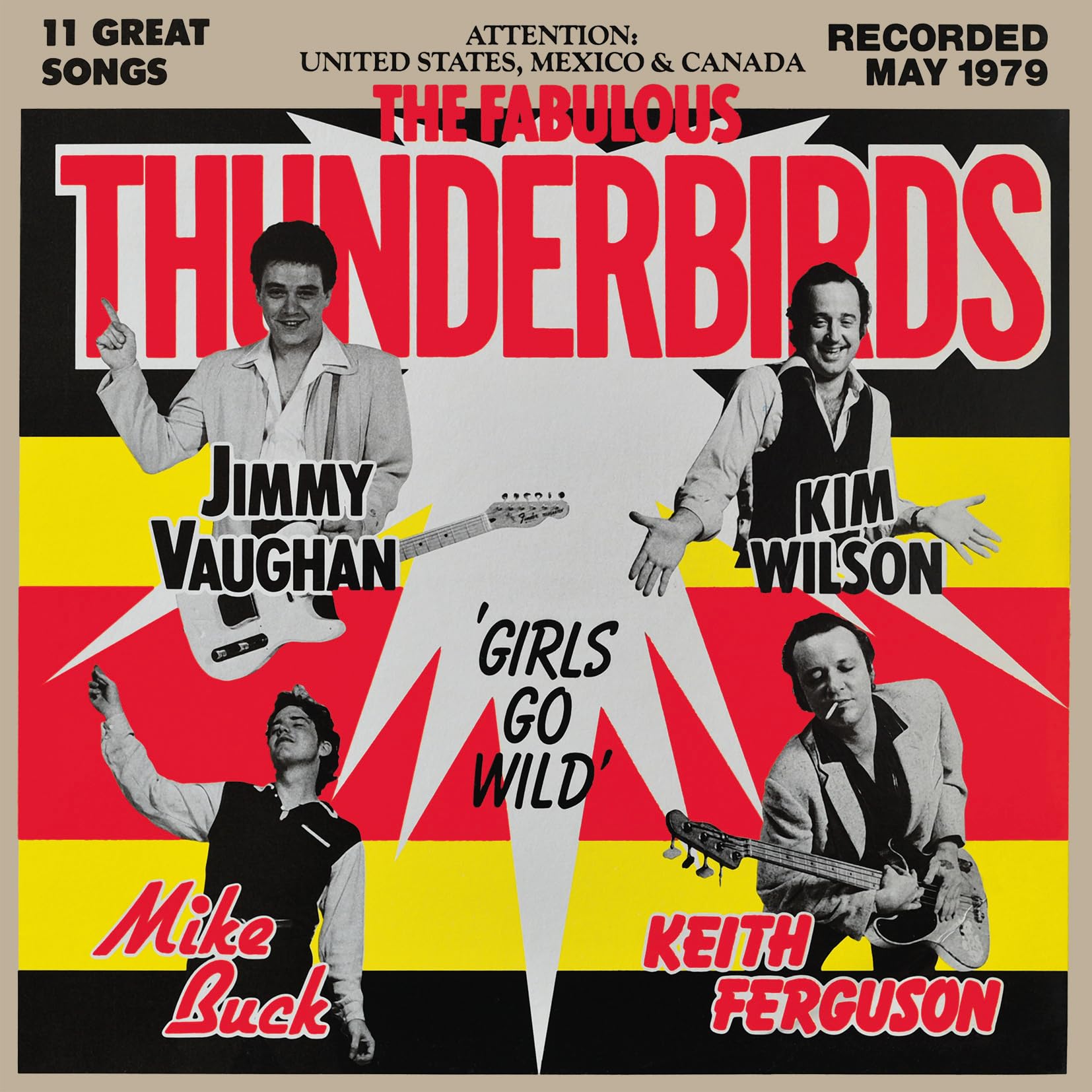 The Fabulous Thunderbirds - Girls Go Wild [12" Blue Vinyl] 1