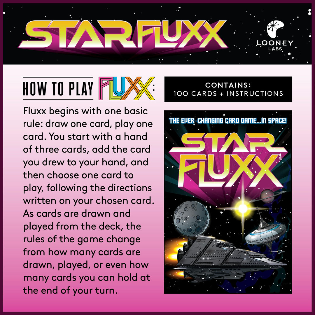 Star Fluxx Kartenspiel