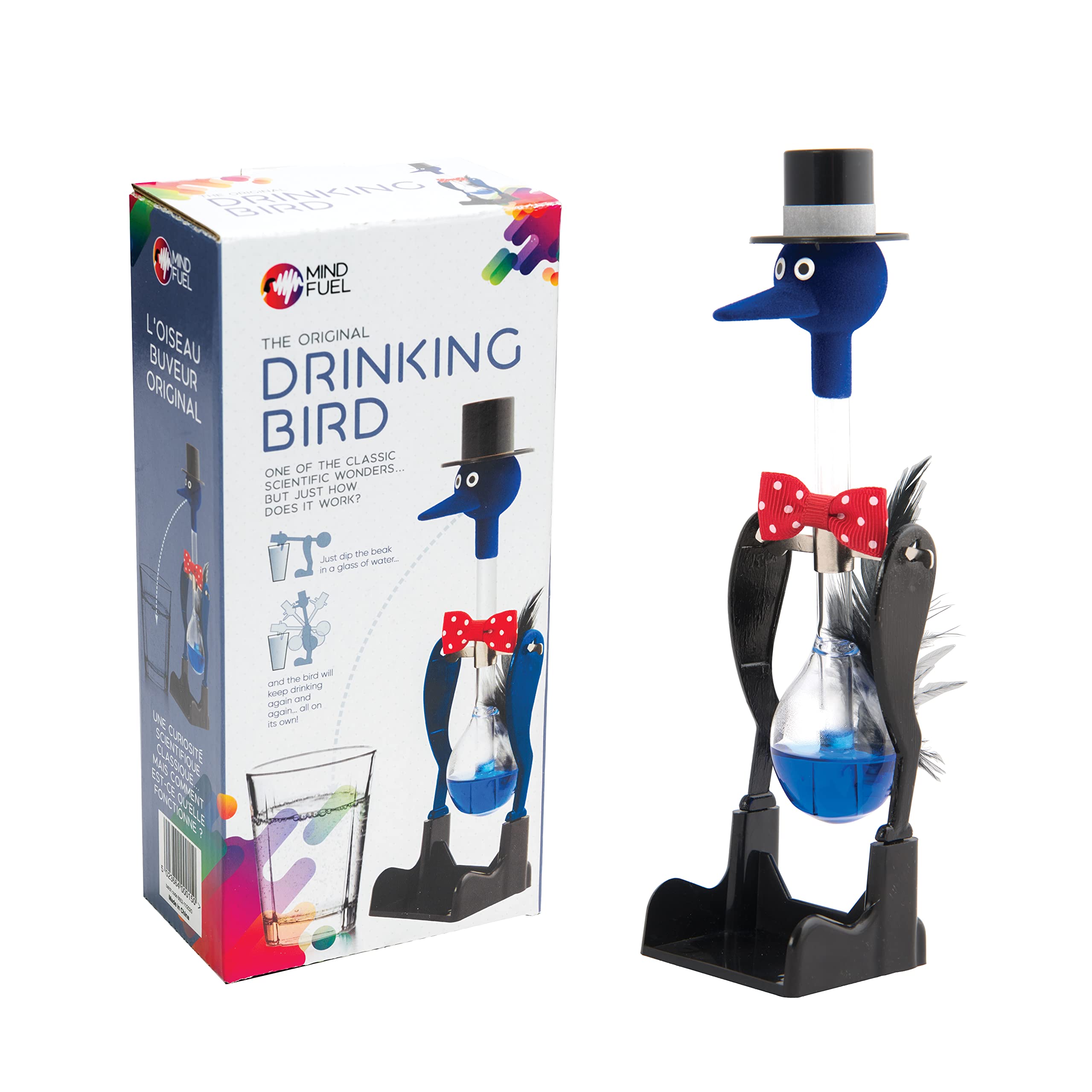 Drinking Bird Toy - STEM Educational Desk Toy for Kids 5+