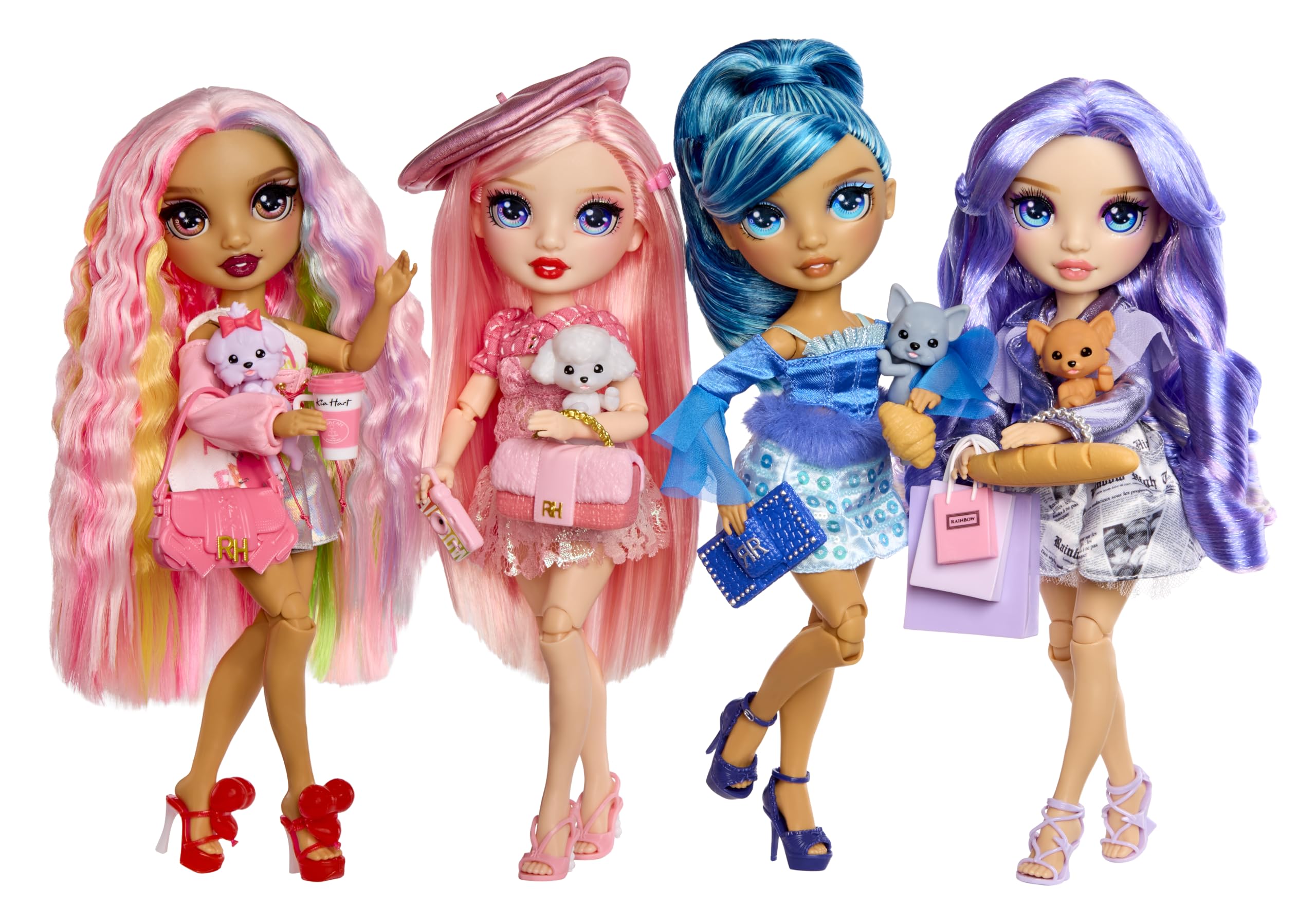 Rainbow High Bella Parker Fashion Doll - Pink, 28 cm, Ages 4-12 6