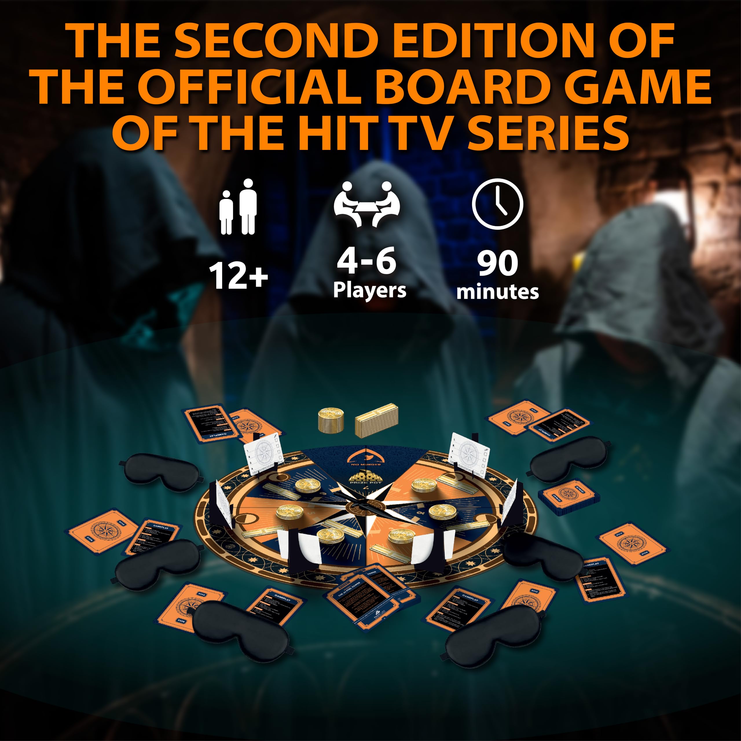 The Traitors Board Game - Second Edition | Social Deduction Strategy Game for Ages 12+
