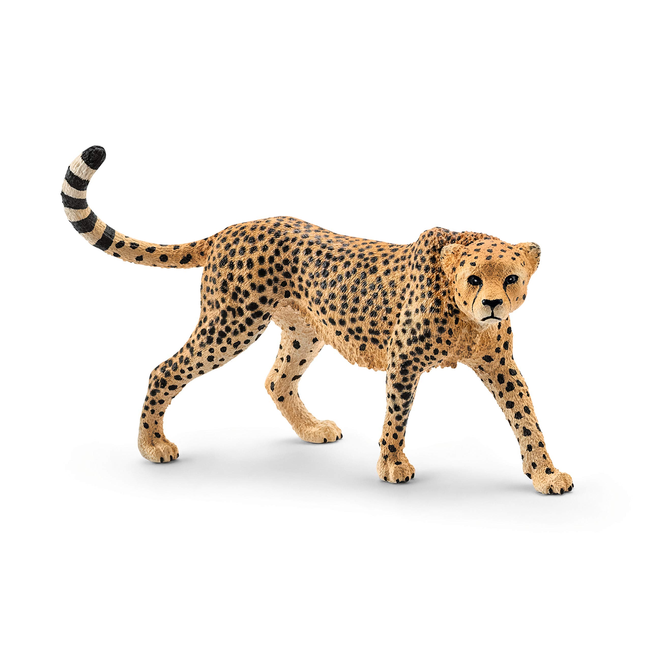Schleich Cheetah Female Figurine - Wild Life Collection | Ages 3+ | 3.9 inches Tall