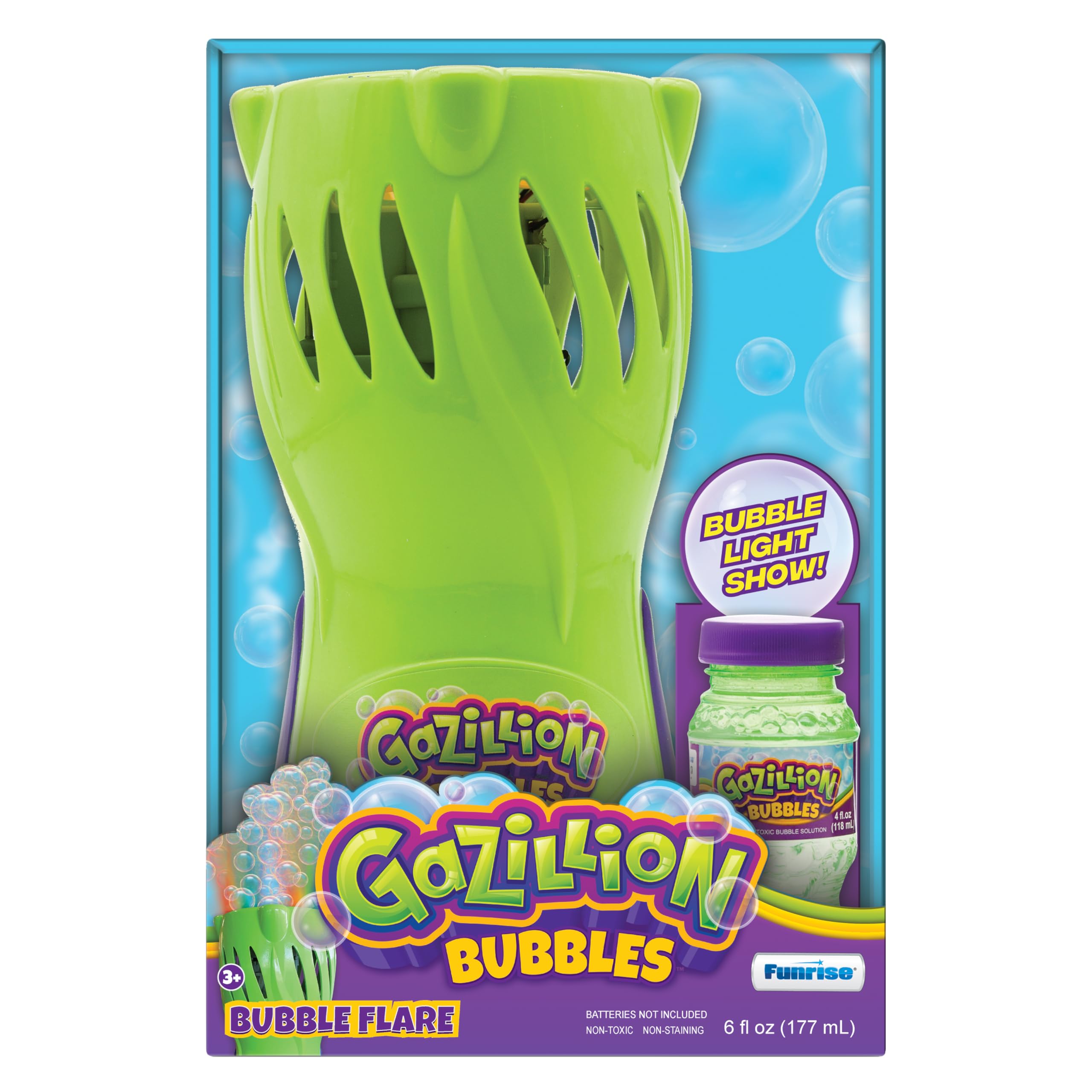 Gazillion Bubble Flare Automatic Bubble Machine with Lights & Sounds 8