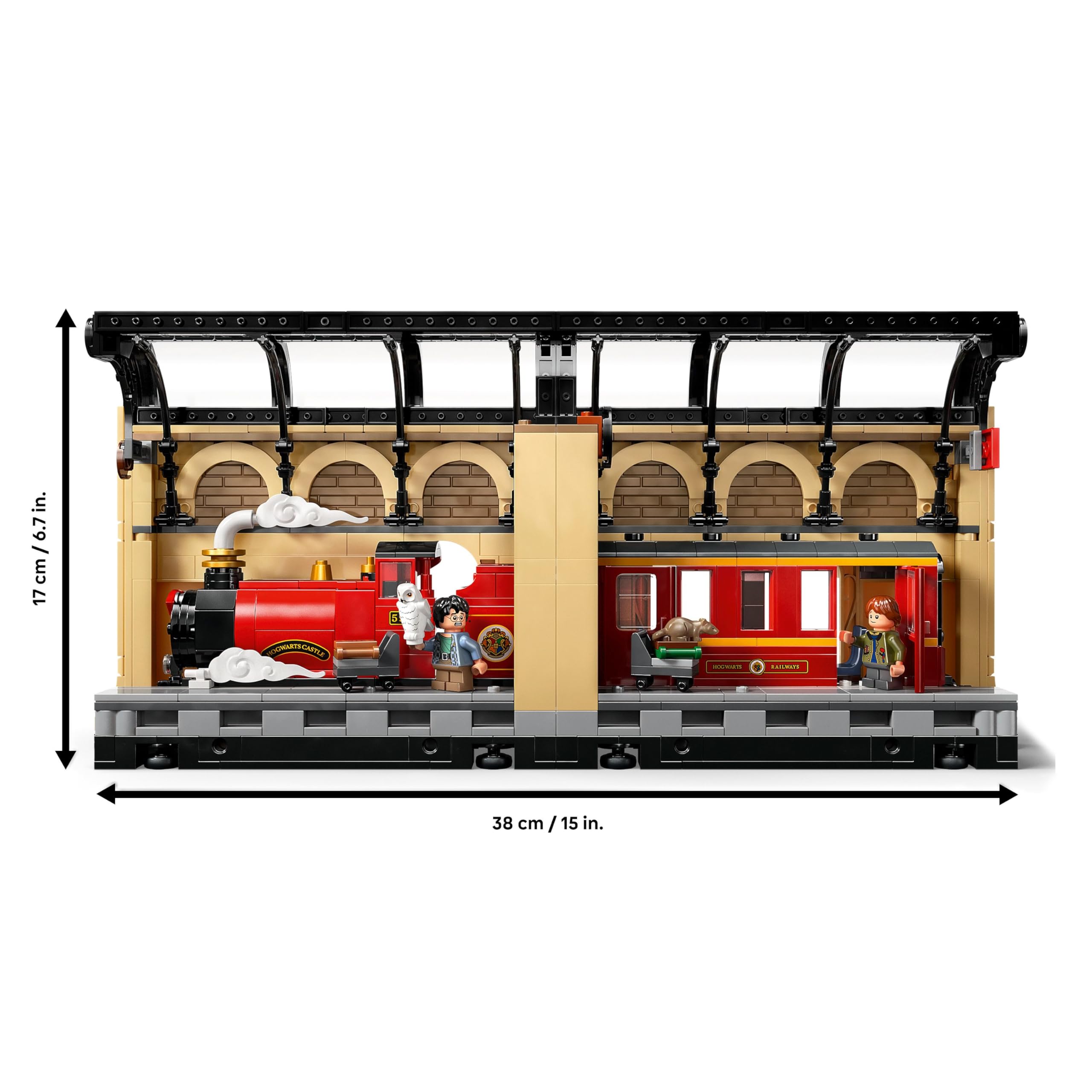 LEGO Harry Potter Book Nook: Hogwarts Express Set with Train Toy & 4 Minifigures - 10+ 3