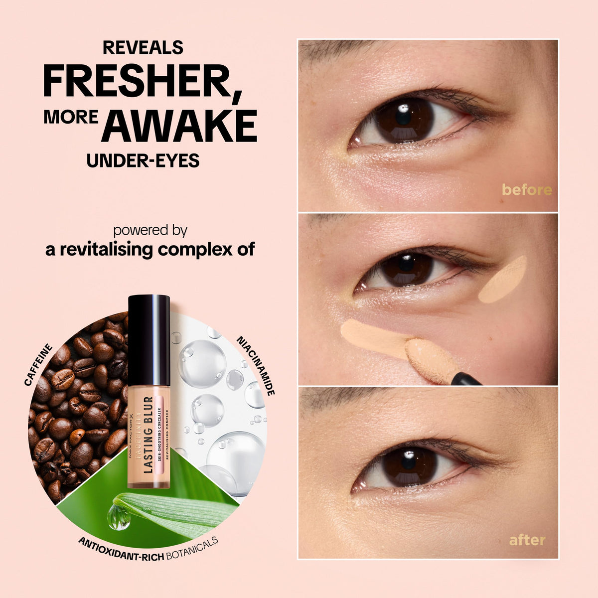 Max Factor Facefinity Lasting Blur Concealer - 7W Honey, 7.5 ml, SPF 15