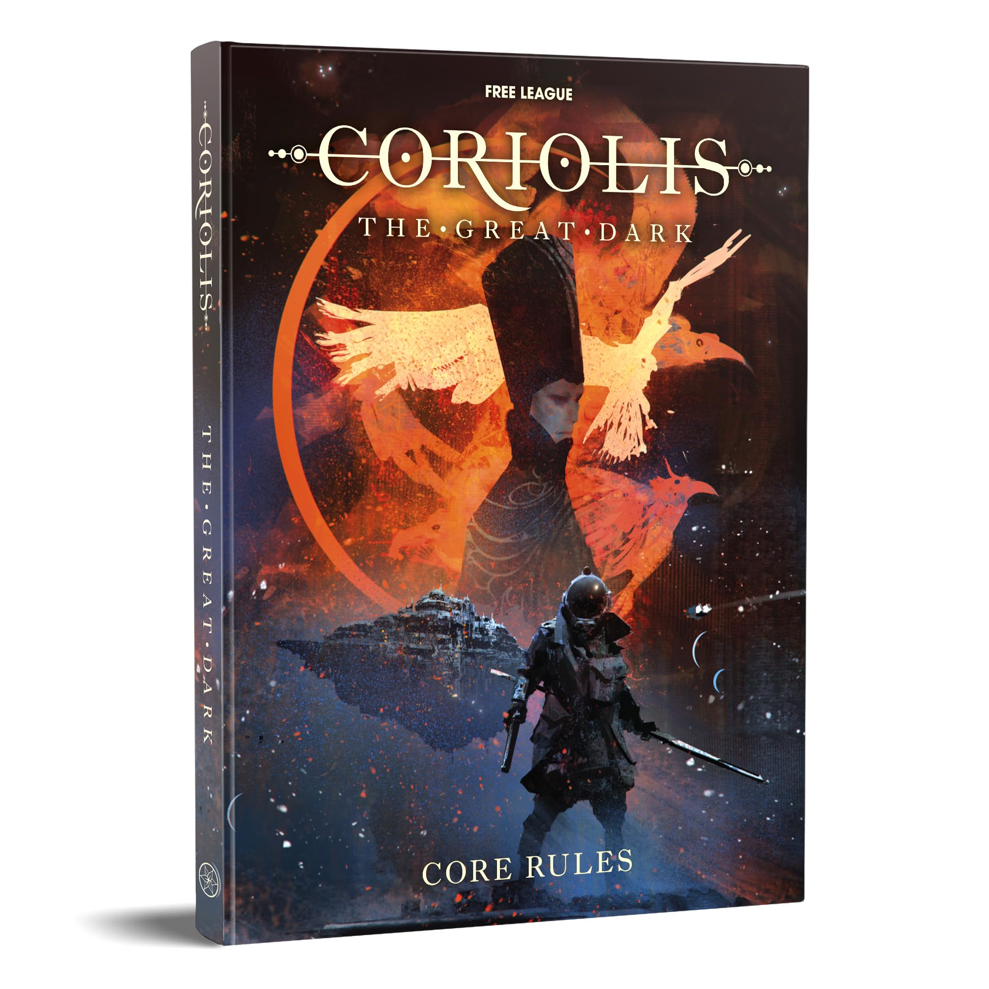 Free League Coriolis The Great Dark Core Rule Book | Sci-Fi Role Play TTRPG 1
