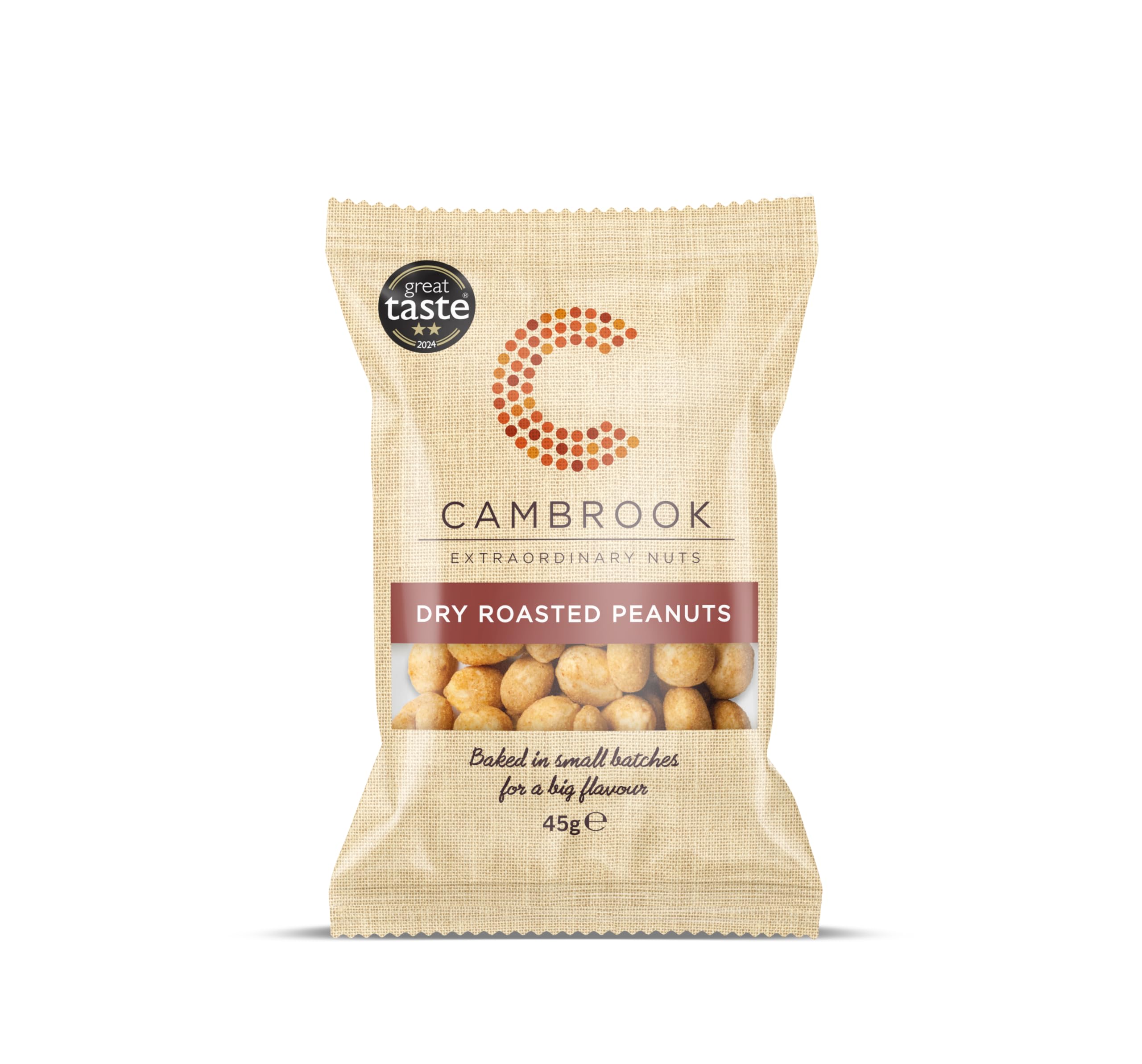 Cambrook Dry Roasted Peanuts - Herb & Spice Seasoned | 45g Bag | Vegan & Gluten Free 1