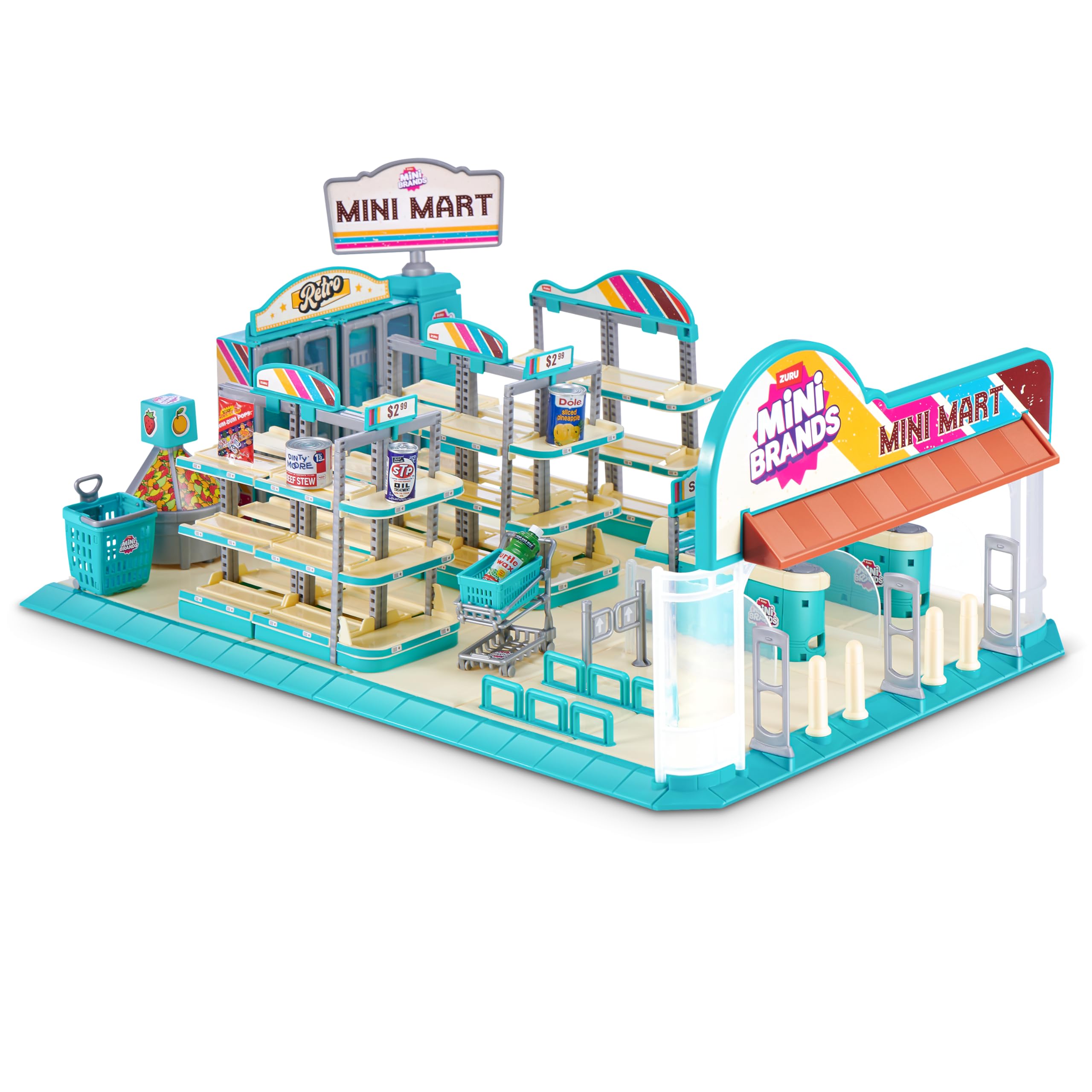 Mini Brands Retro Grocery Mini Mart Series 1 - Collectible Playset for Kids & Collectors 5