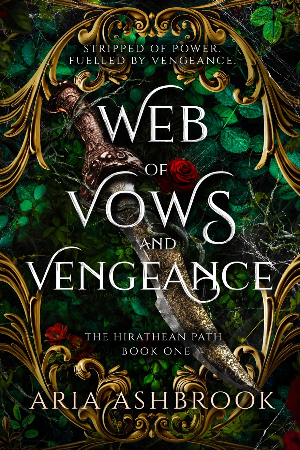 Web of Vows and Vengeance: A Dark Enemies To Lovers Fantasy Romance Novel | Paperback 1