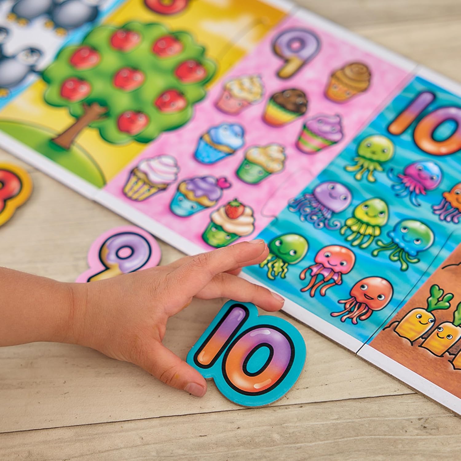 Orchard Toys Giant Number Puzzle - Educational 1-20 Jigsaw for Kids Ages 3+ 3