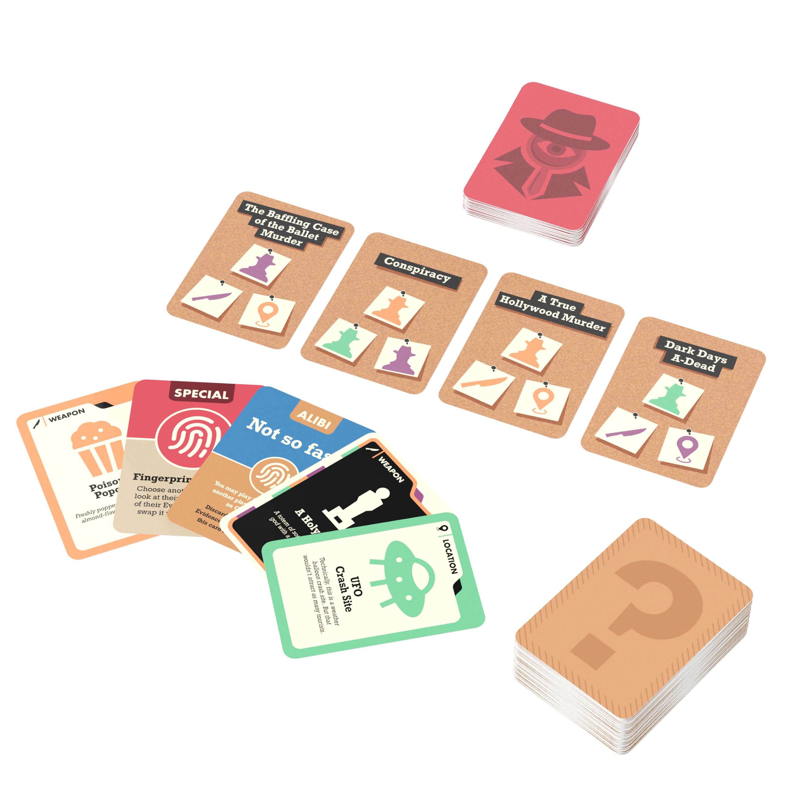 Goliath Murdle - Alibi Card Game | Solve 3 Cases | Ages 12+ 2