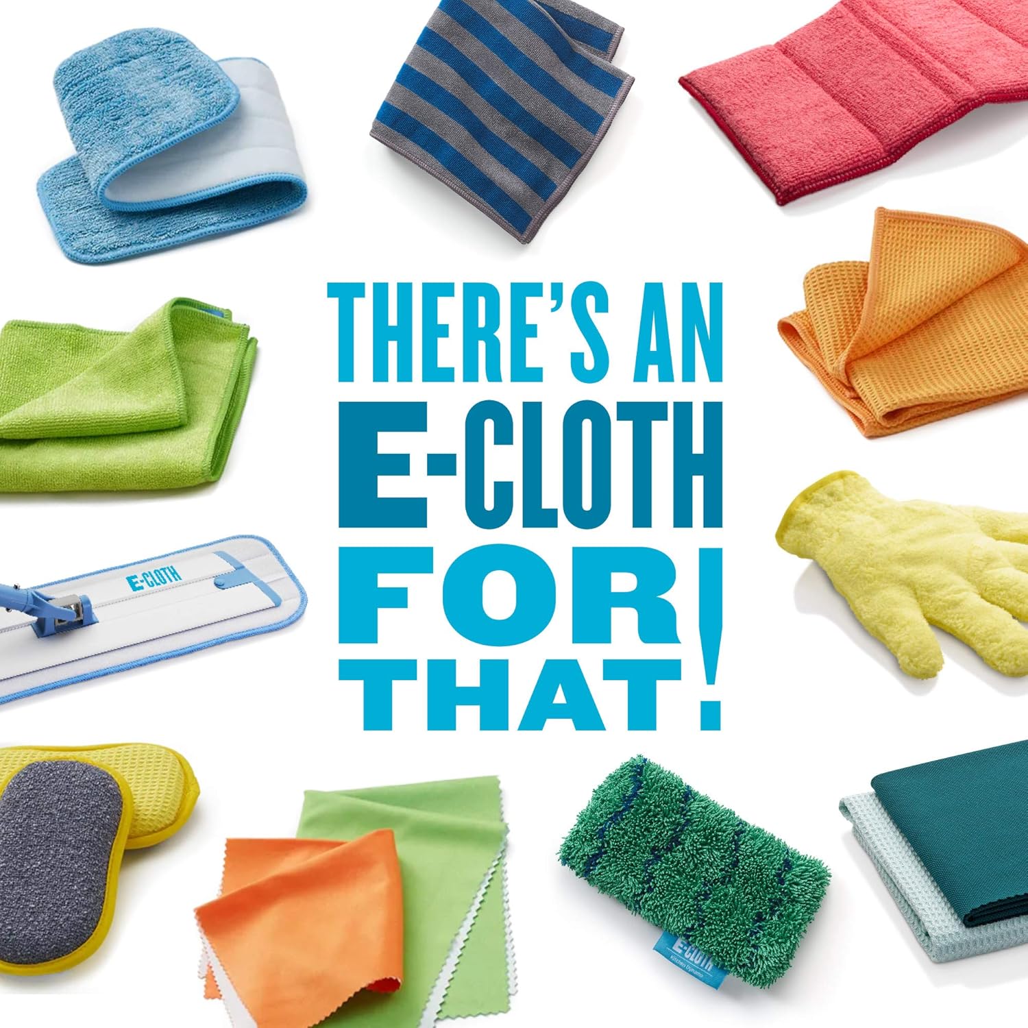 E-Cloth Washing Up Pad - Non-Scratch Kitchen Scrub Sponge, 1 Pack, Yellow 4