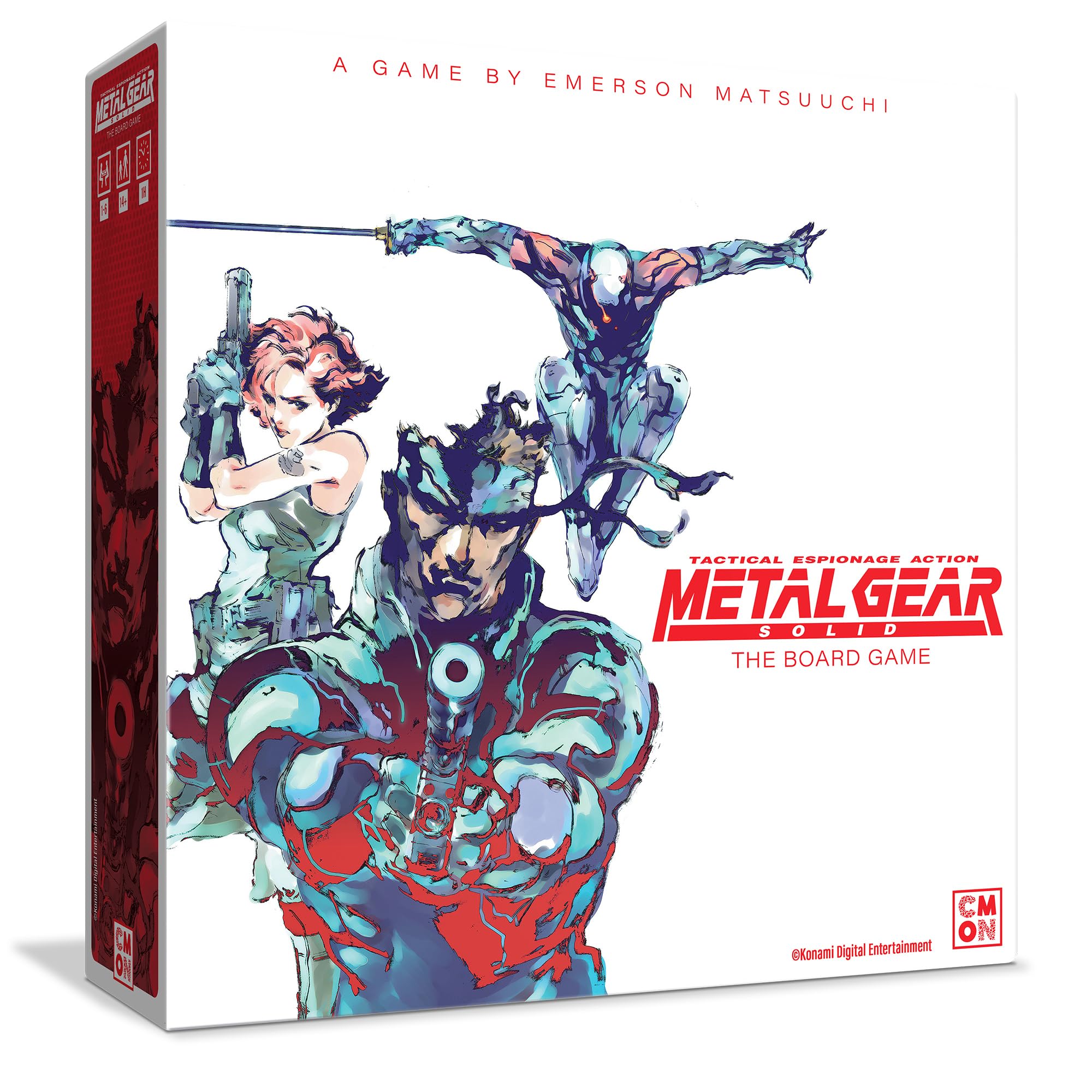 CMON Metal Gear Solid Board Game | Ages 14+ | 1-4 Players | 60-90 Min 1