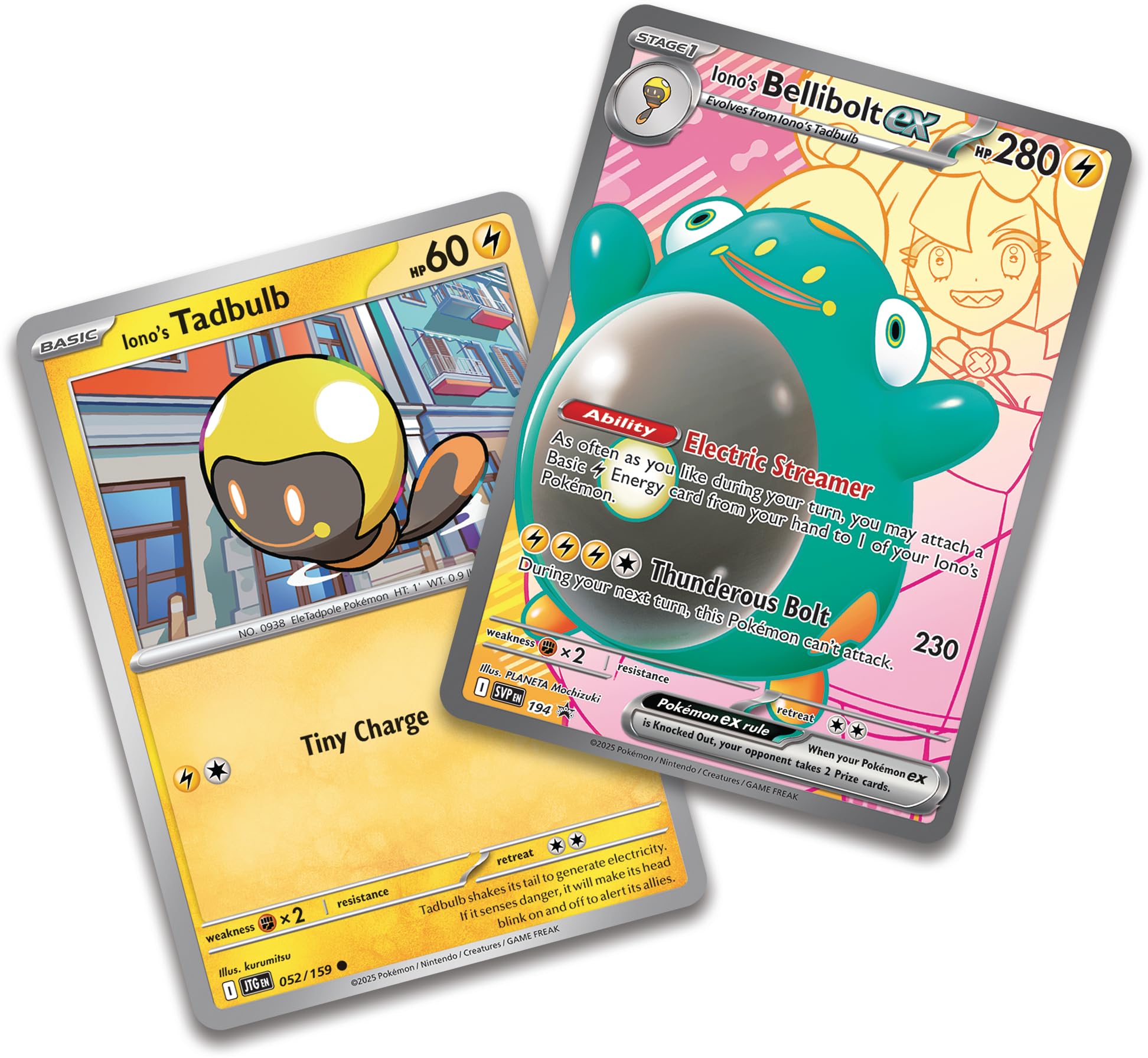 Pokémon TCG Iono’s Bellibolt ex Premium Collection 5