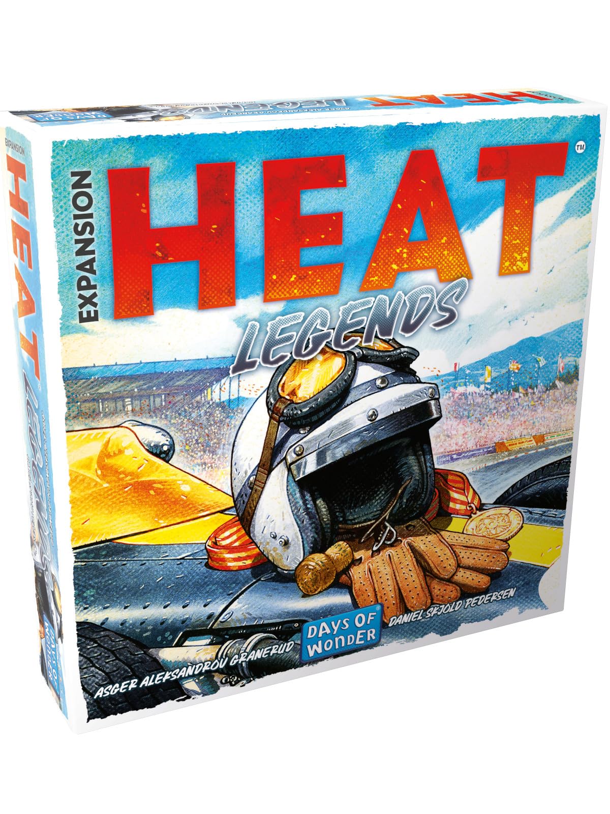Asmodee Heat: Legends Board Game Expansion | Ages 10+ | 1-6 Players | 60 Min