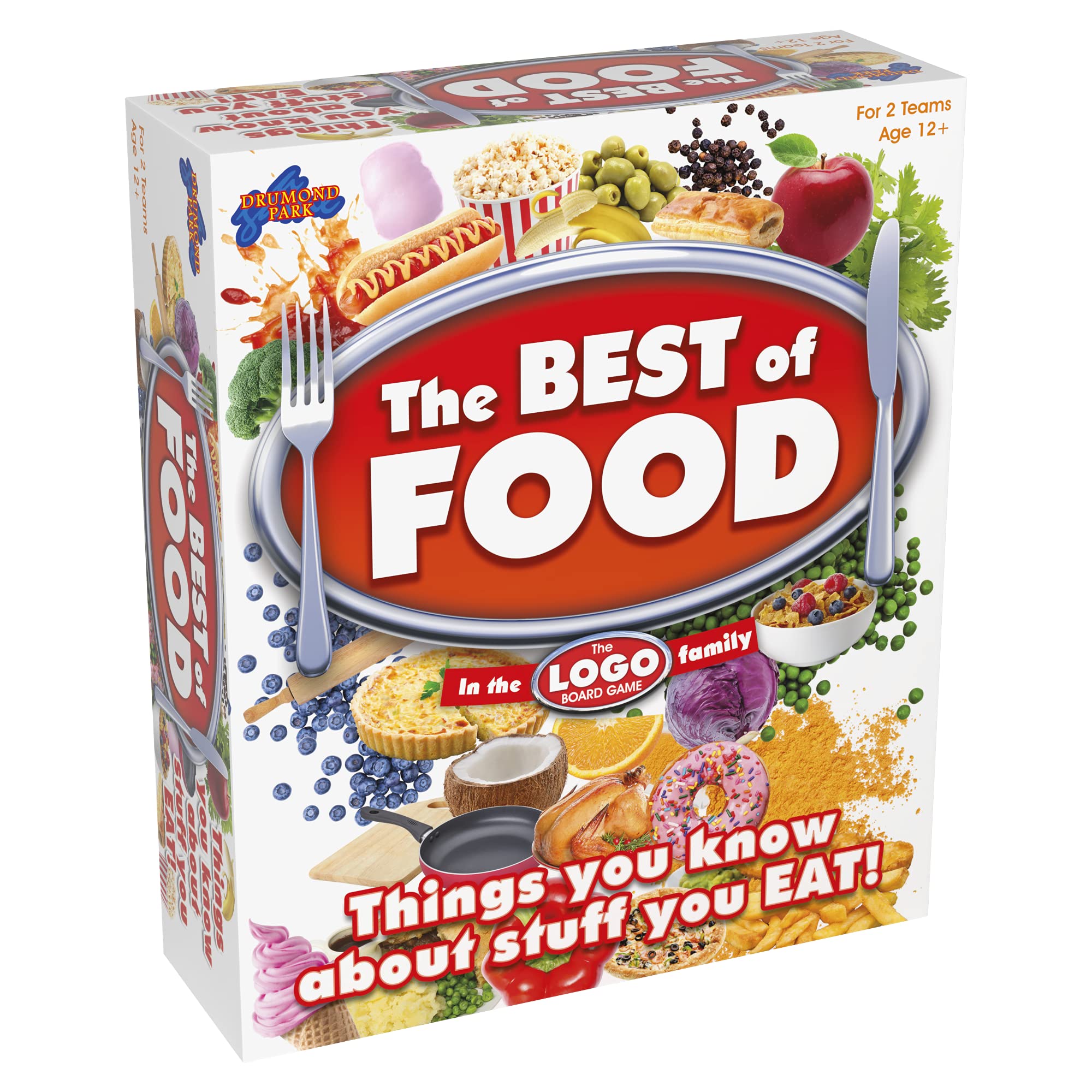 Drumond Park Logo Best of Food Board Game