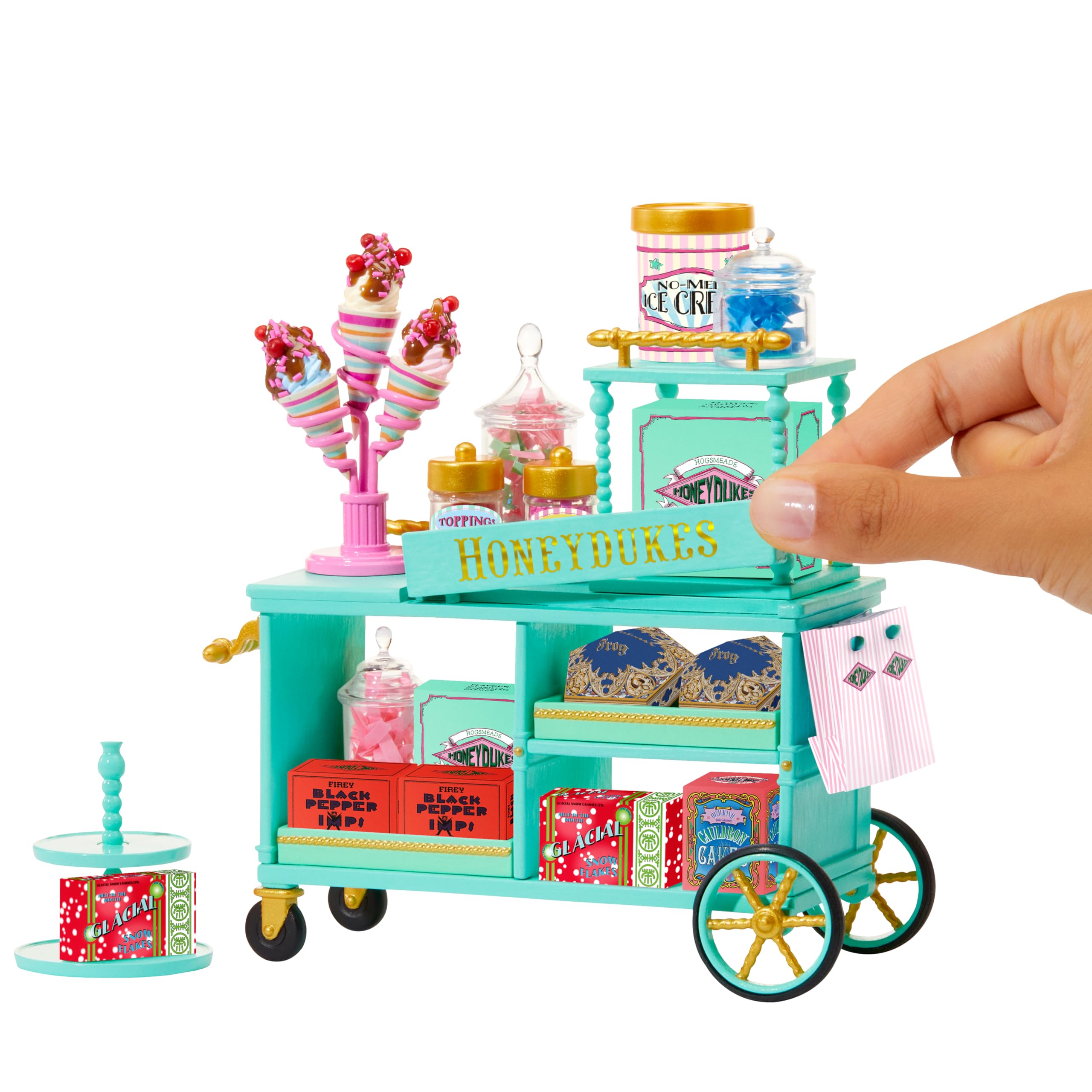 MGA Miniverse Make It Mini Honeydukes Trolley - Harry Potter Building Playset 6