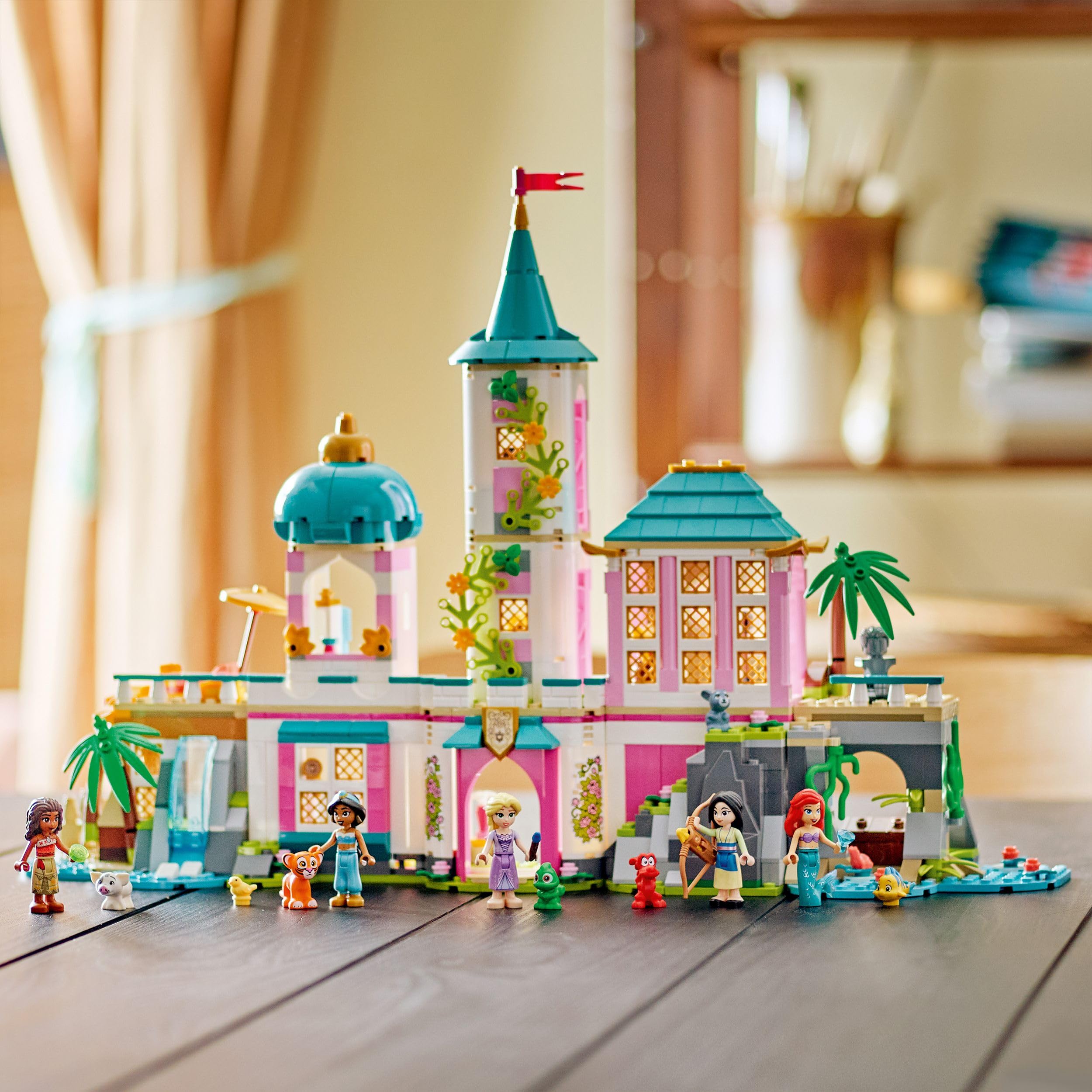LEGO ǀ Disney Princess Castle & Royal Pets - Modular Building Playset for Ages 6+ 2
