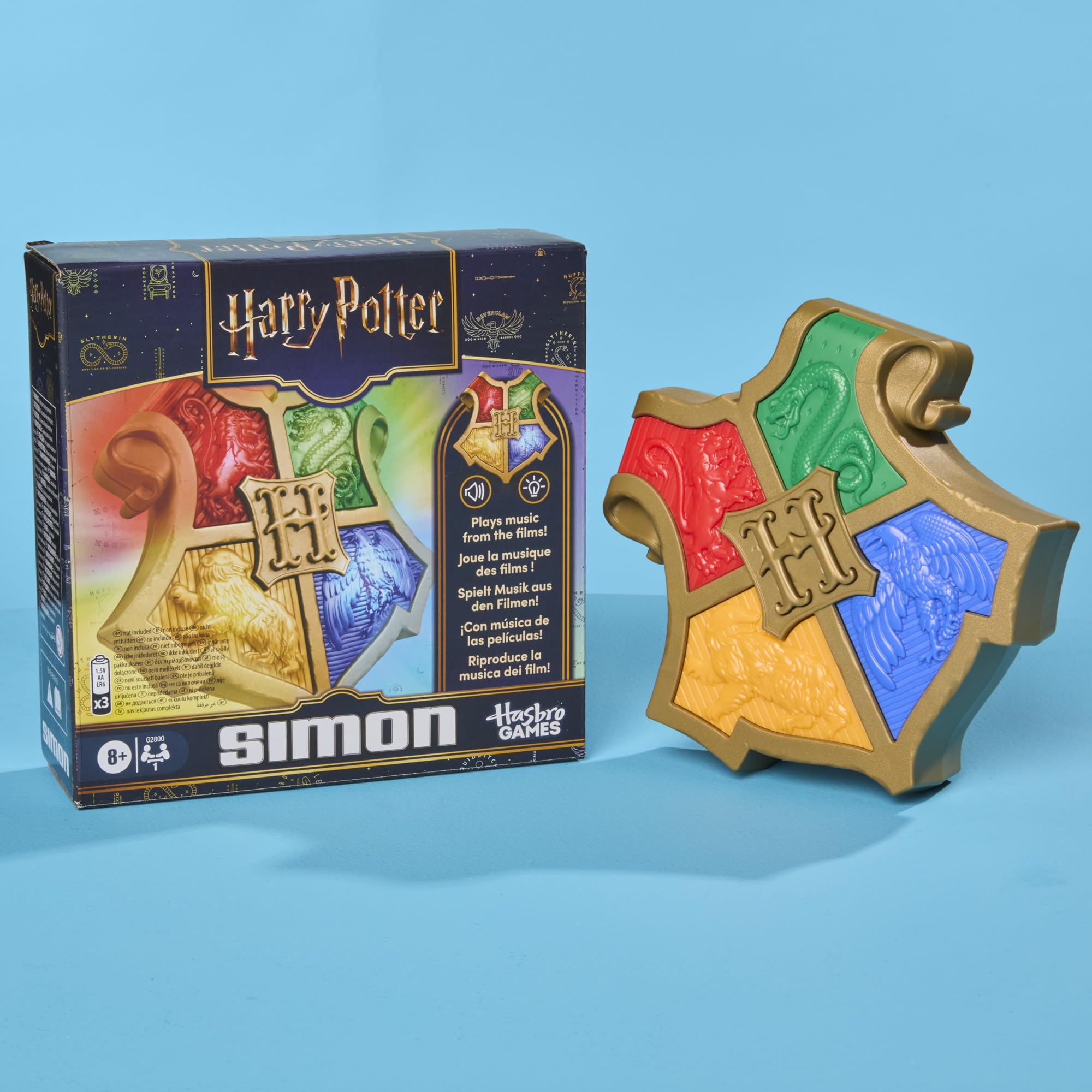 Hasbro Gaming Simon Harry Potter Edition Handheld Electronic Memory Game for Ages 8+