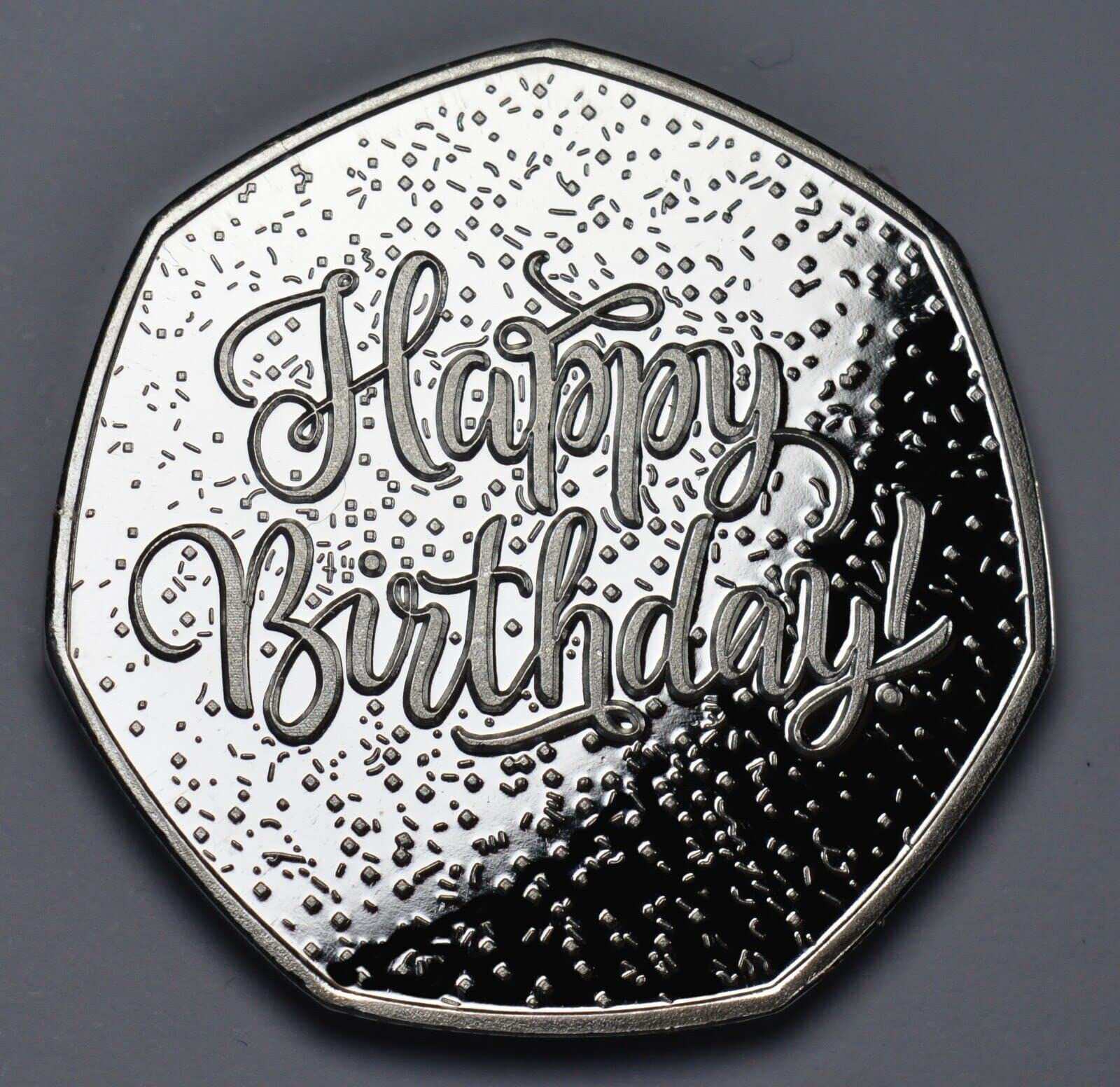 The Commemorative Coin Company 13th Birthday Silver Plated Coin | 8g | 27mm | Proof