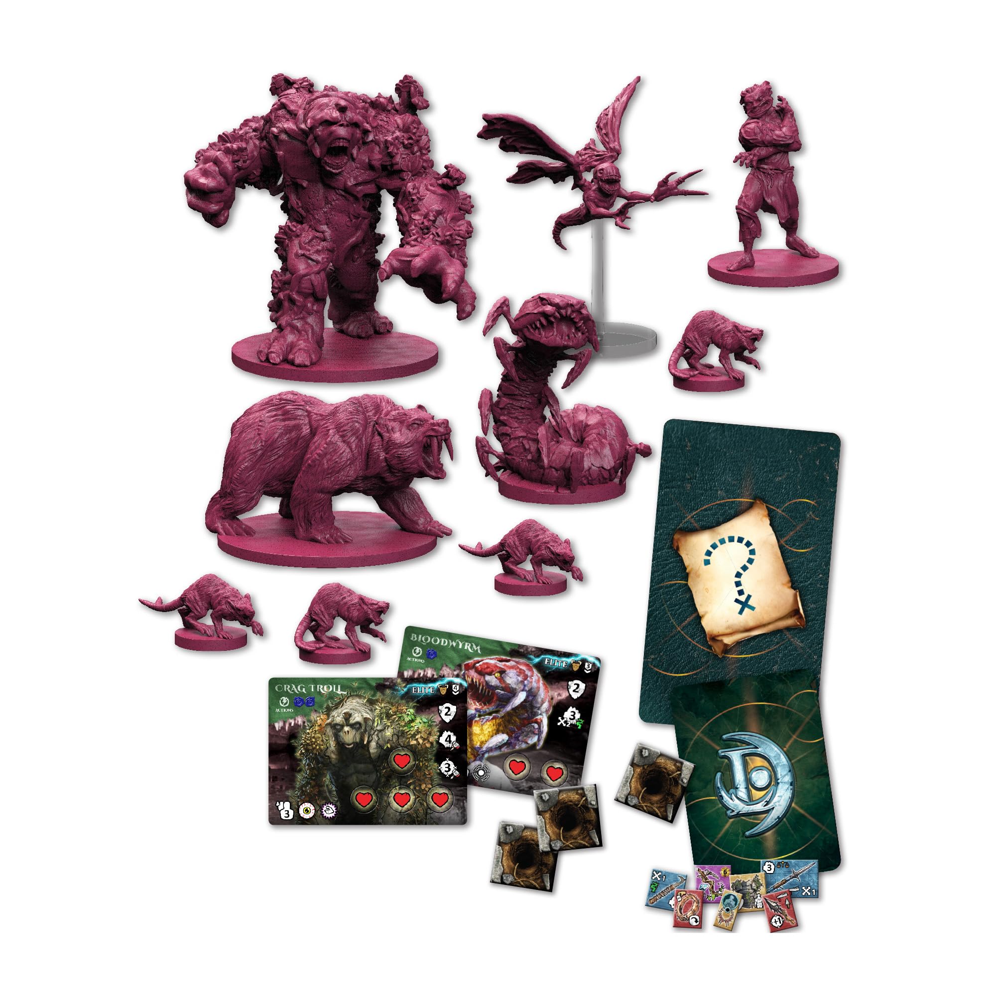 Battle Systems Maladum Beasts of Enveron Expansion - Wandering Monster Supplement 4