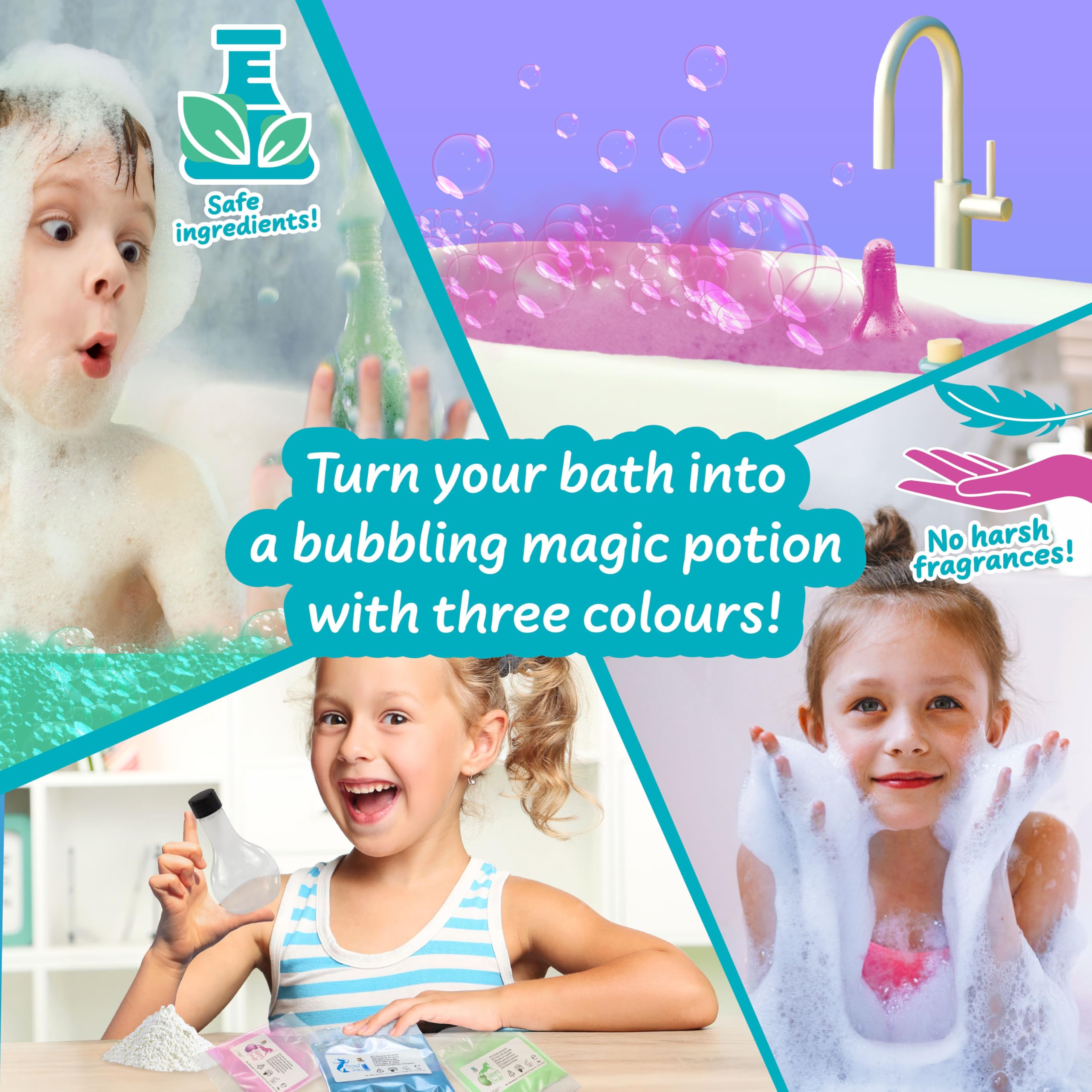 Science4you Bath Potions for Kids +6 – Makes 3 Colored Bath Bombs | STEAM Educational Toy 6