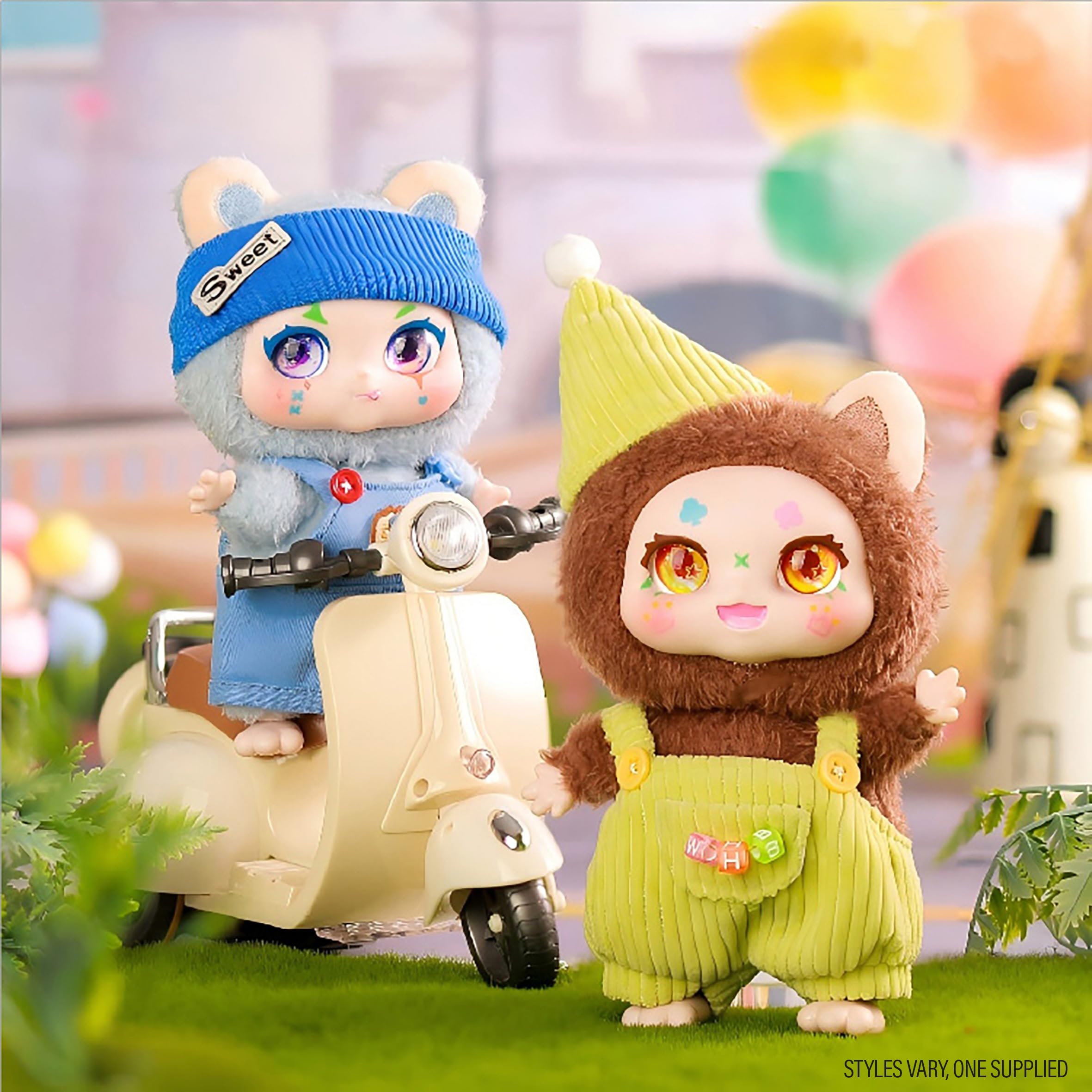 Kimmon Mimon Chibi Anime Poseable Plush Doll - Mystery Blind Box Collectible with Keychain 15