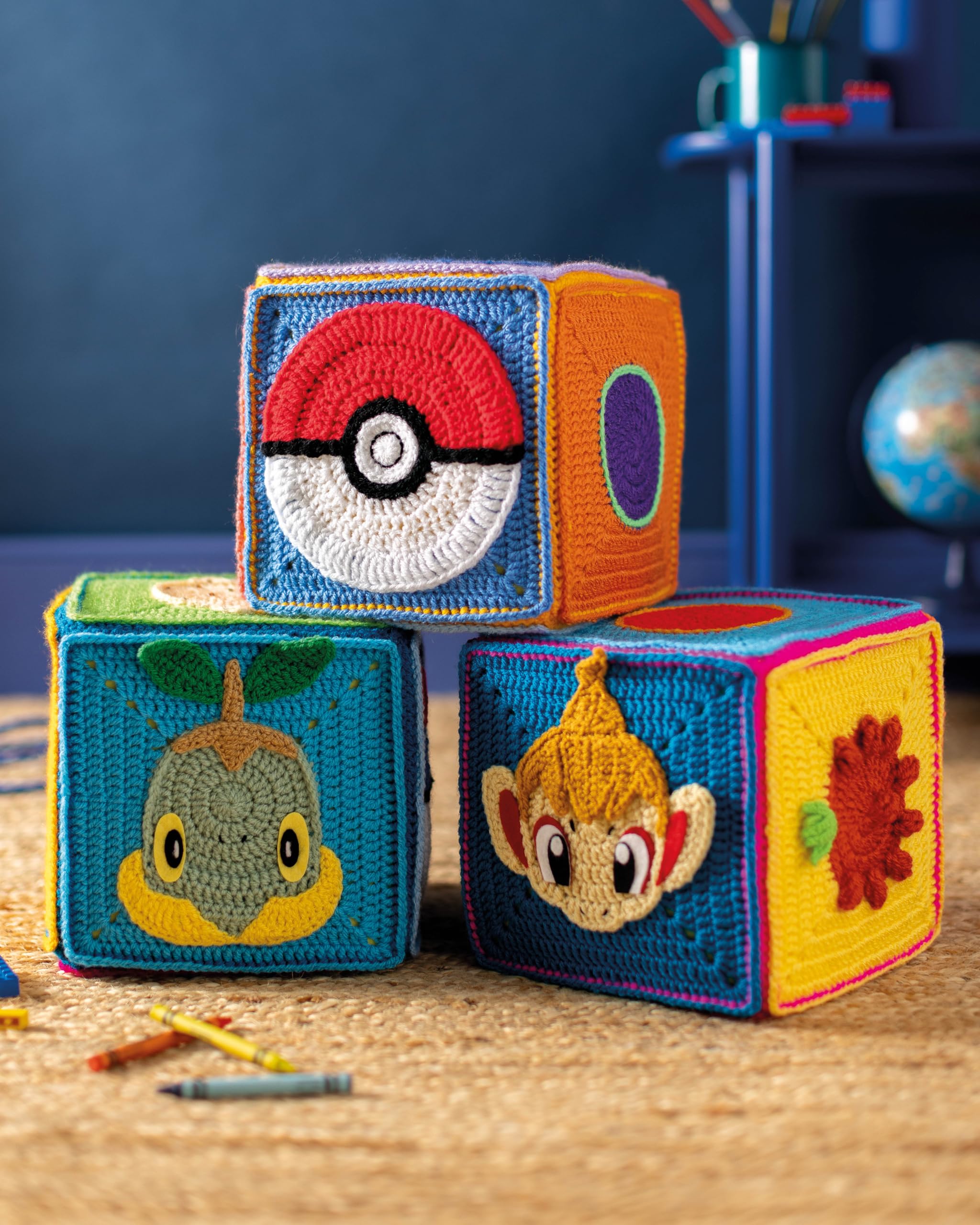 David & Charles Pokémon Crochet Squares: Over 30 Patterns for Textile Arts | Paperback 4