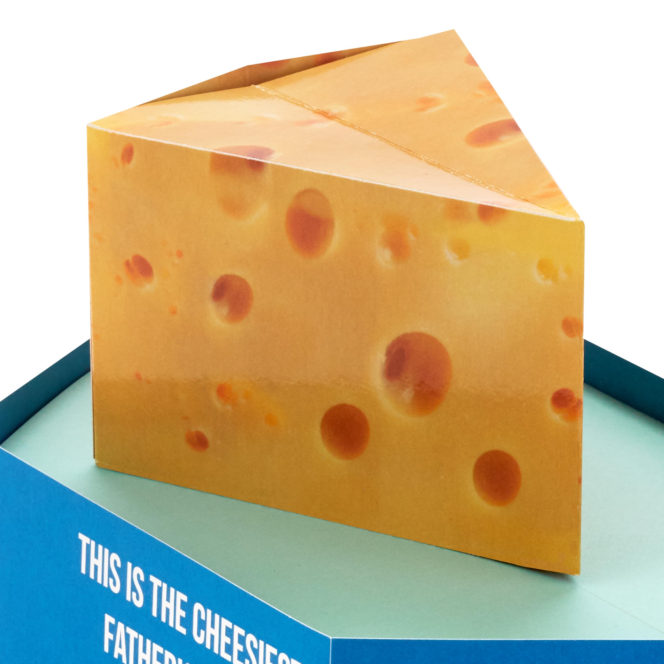 Hallmark Paper Wonder Shoebox Fathers Day Card | 3D Pop Up Cheese Design | Funny Humour 3