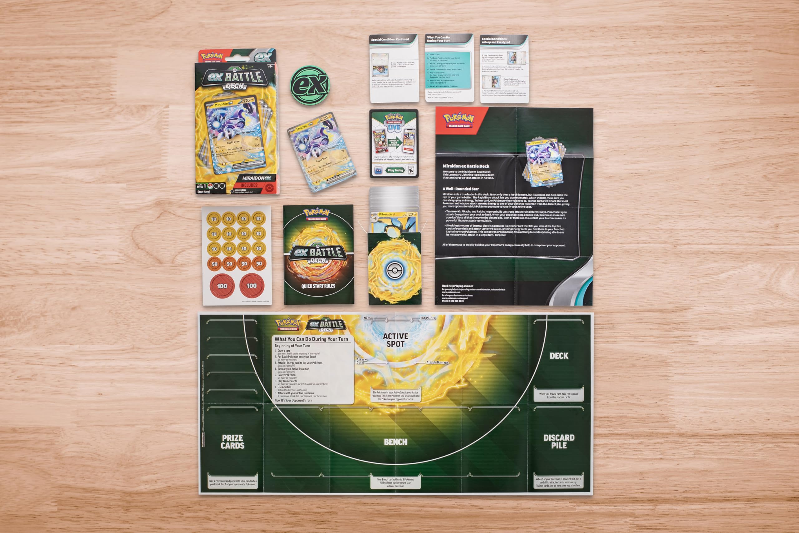 Pokémon TCG: Miraidon ex Battle Deck (60-Card Ready-to-Play Deck) 11