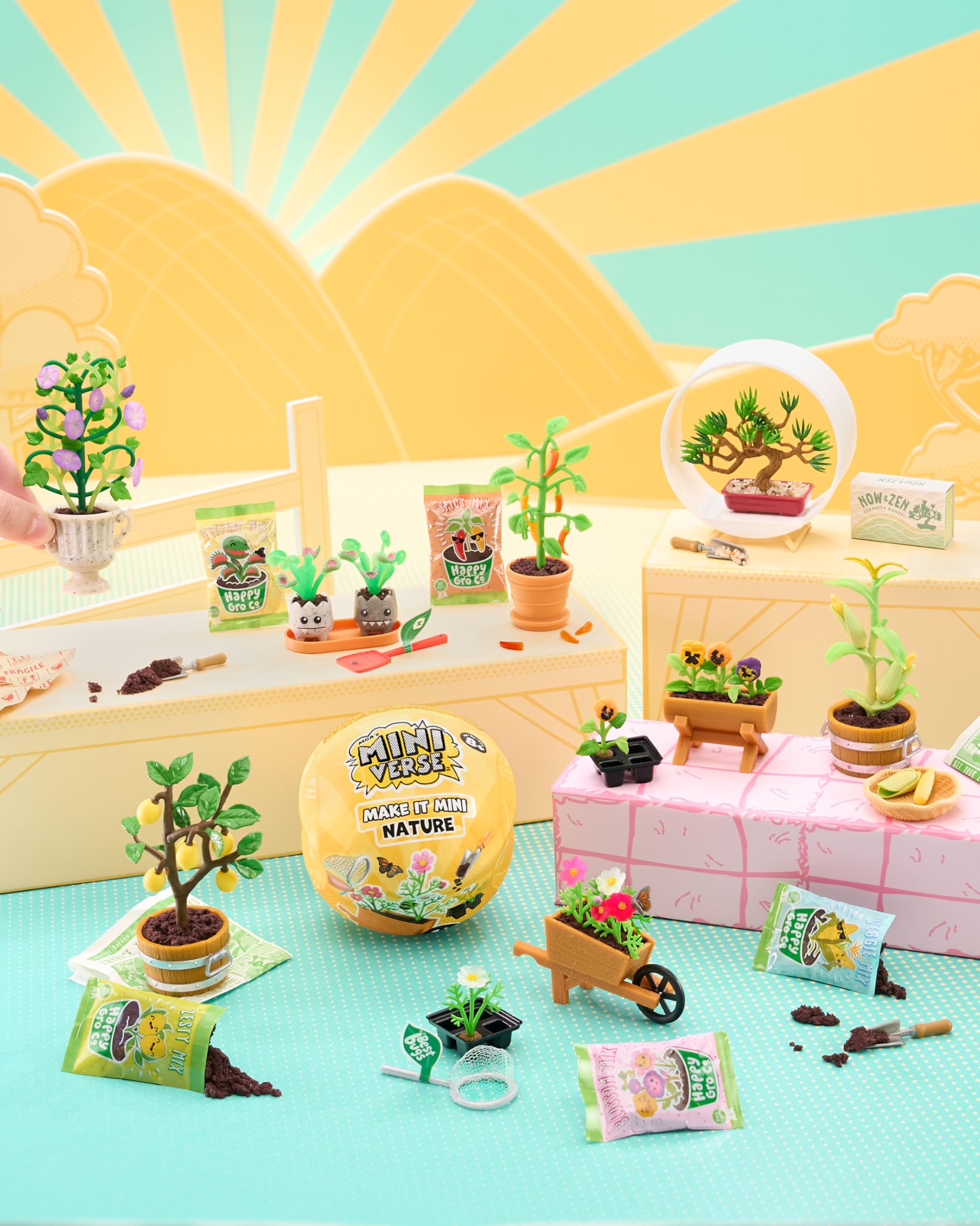 MGA's Miniverse Make It Mini Nature Series 3 Collectibles | DIY Craft Kit | Color Change Feature 7
