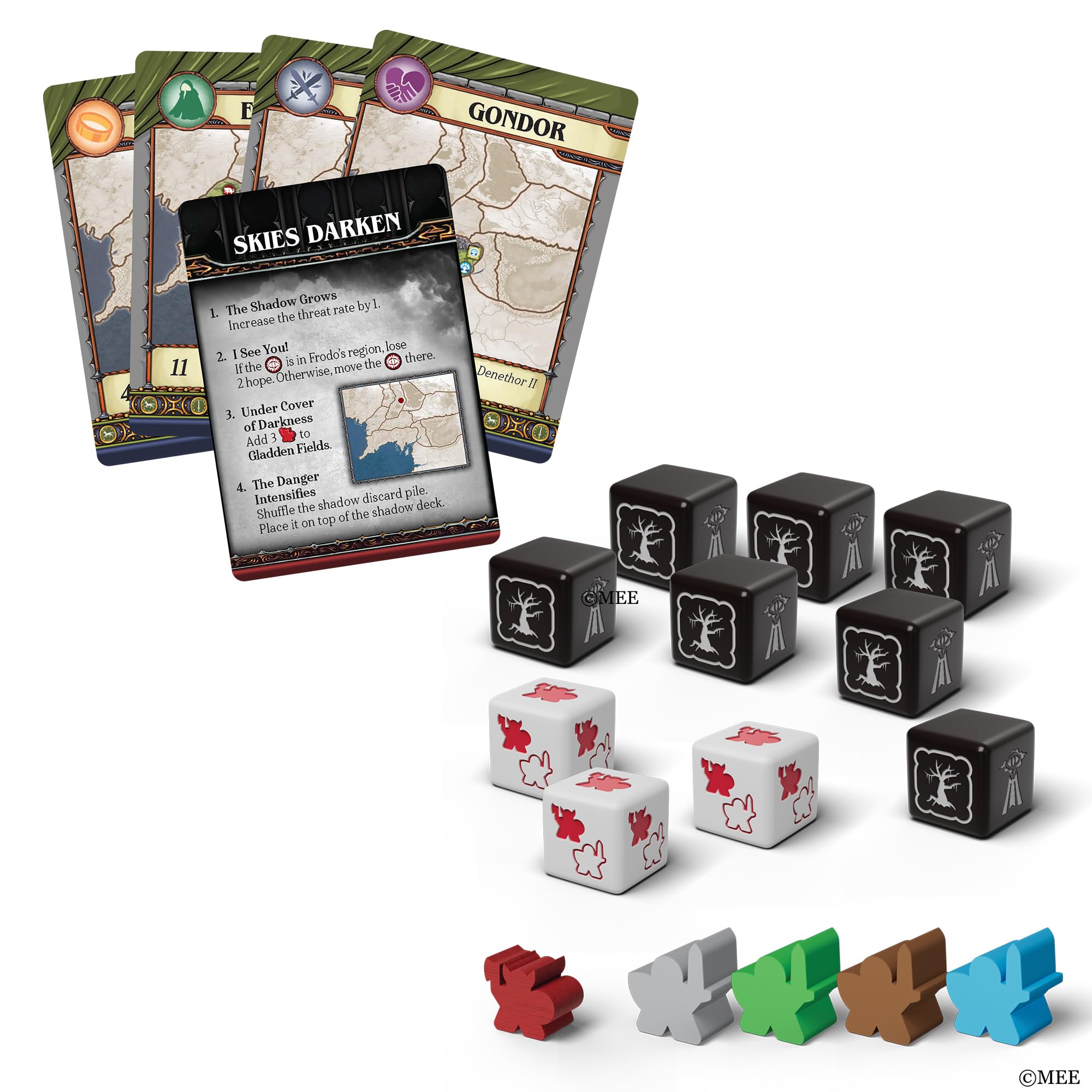 Asmodee The Lord of The Rings: Fate of The Fellowship Cooperative Board Game | 1-5 Players | Age 14+ 3
